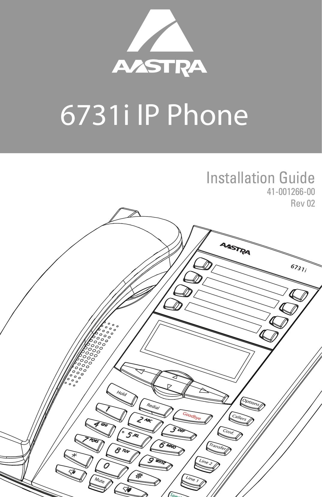 Aastra Telecom 6731I IP Phone User Manual
