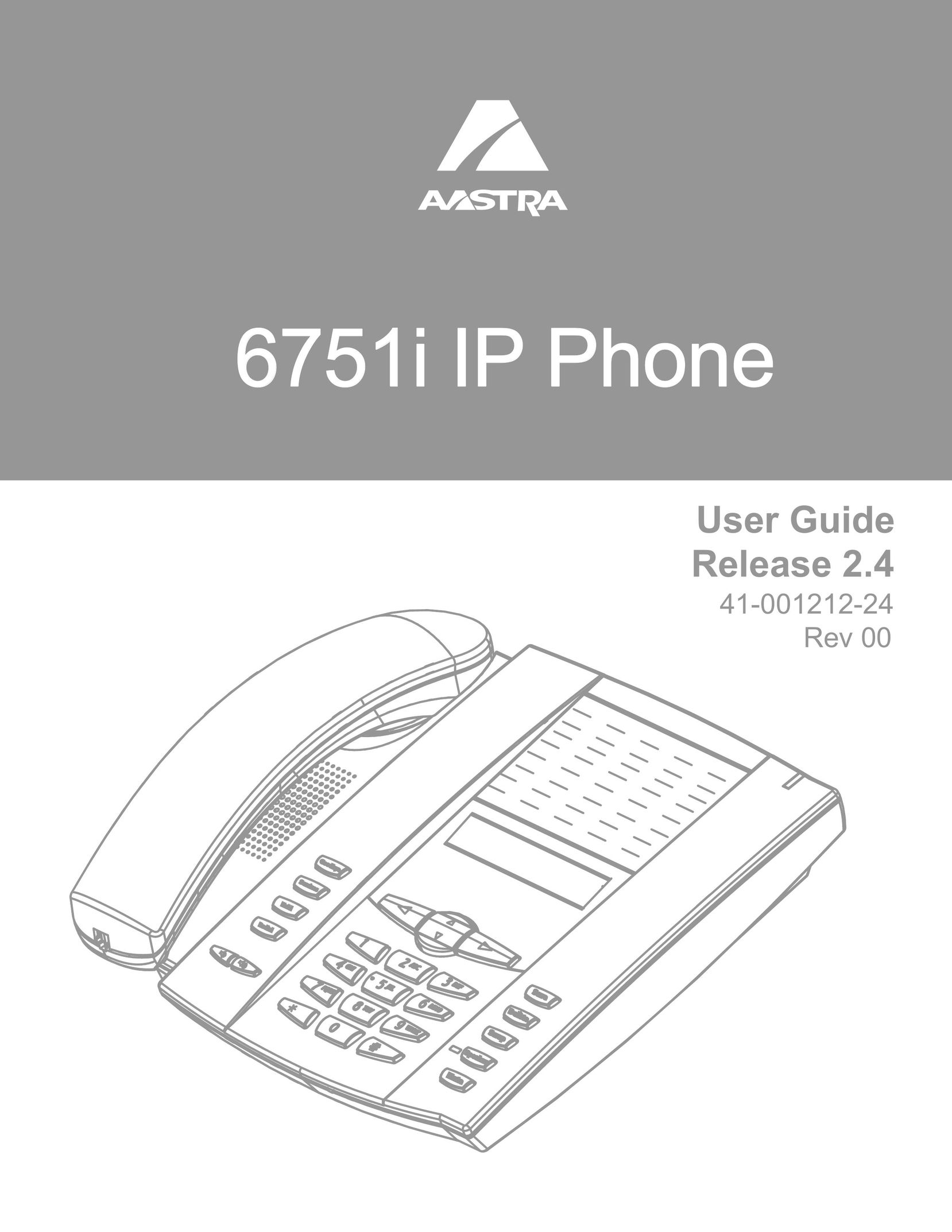 Aastra Telecom 6751I IP Phone User Manual