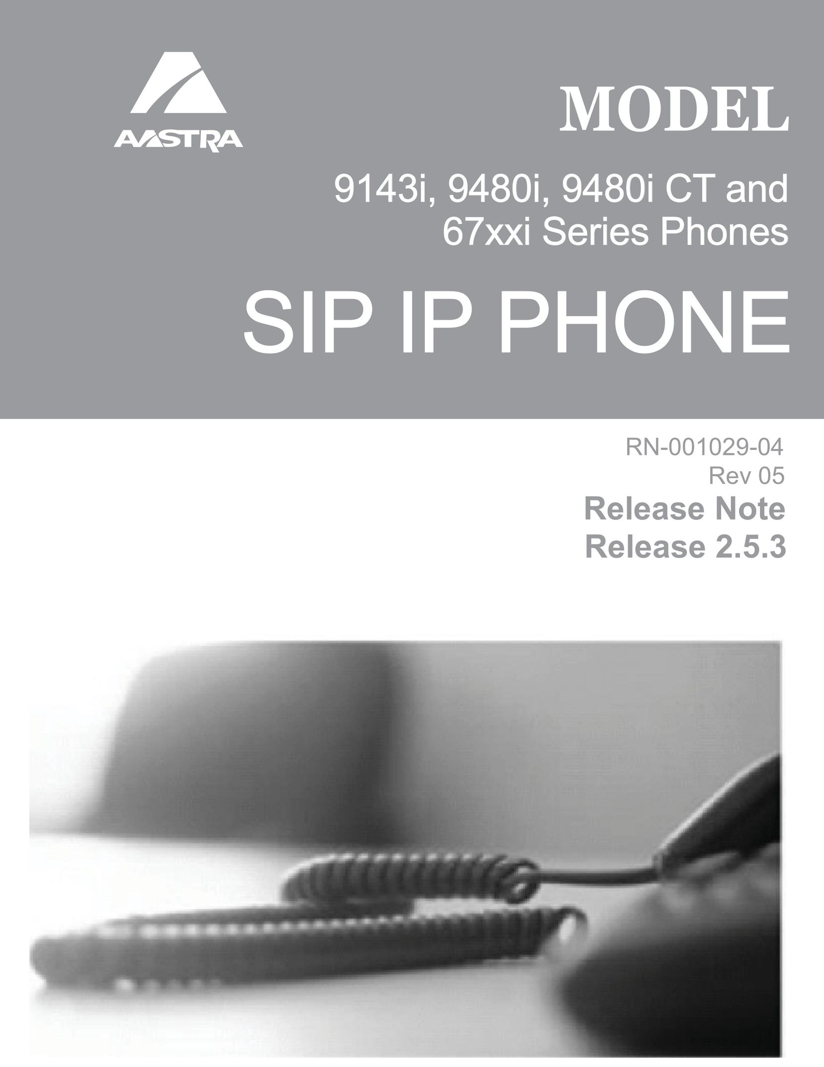 Aastra Telecom 67XXI IP Phone User Manual