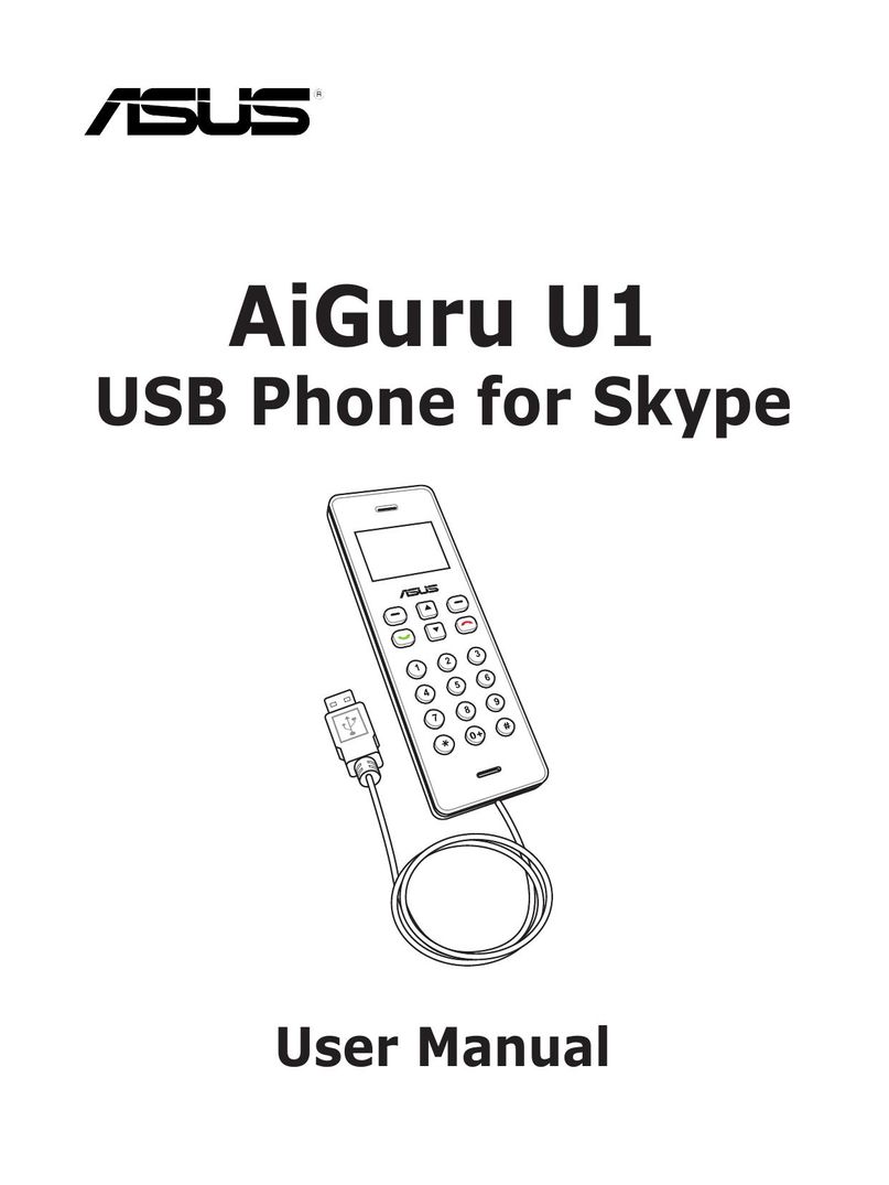 Asus AiGuru U1 IP Phone User Manual