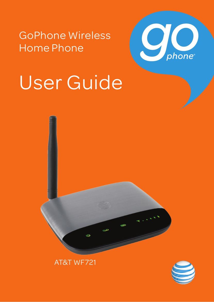 AT&T WF721 IP Phone User Manual
