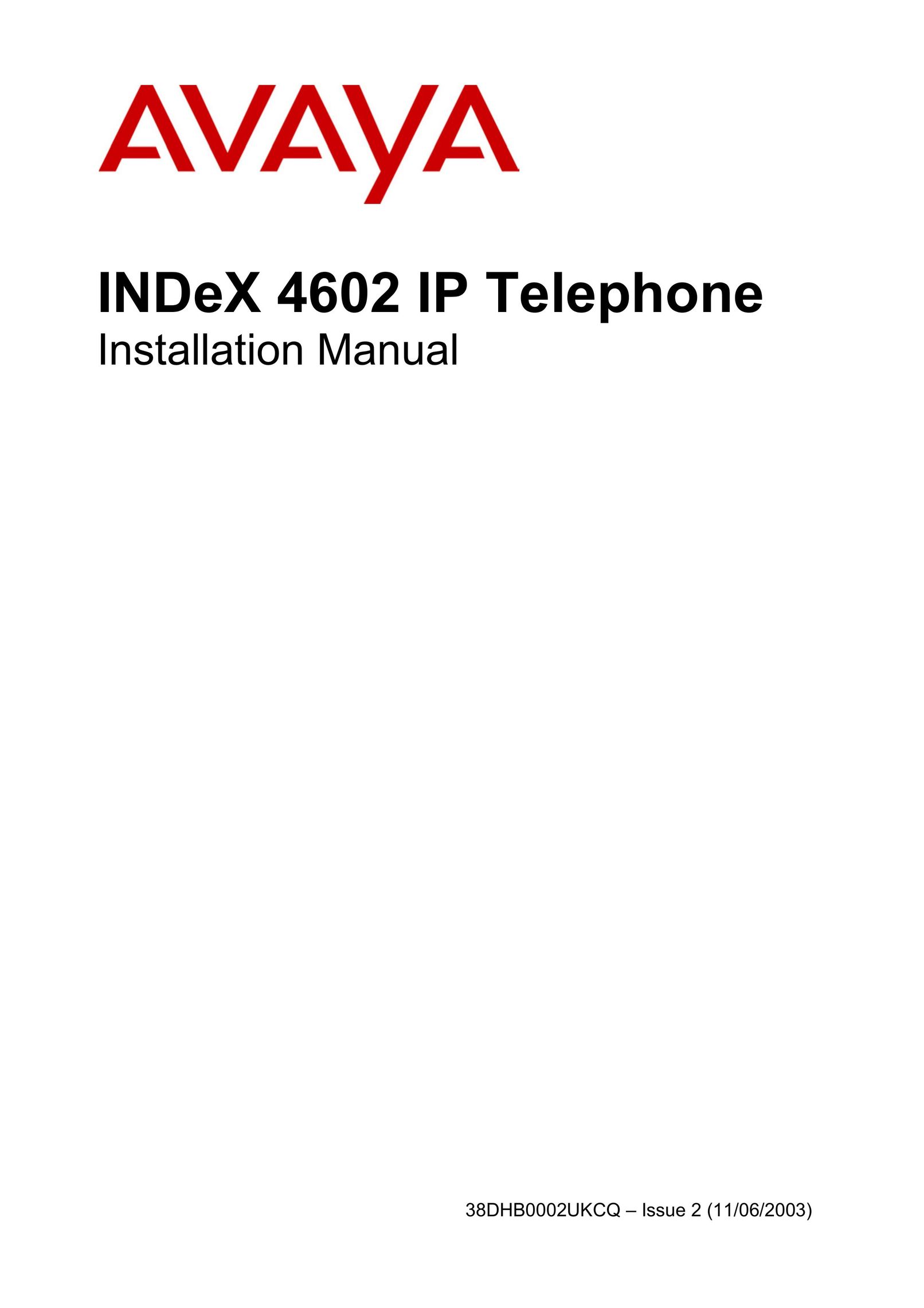 Canon INDEX 4602 IP Phone User Manual