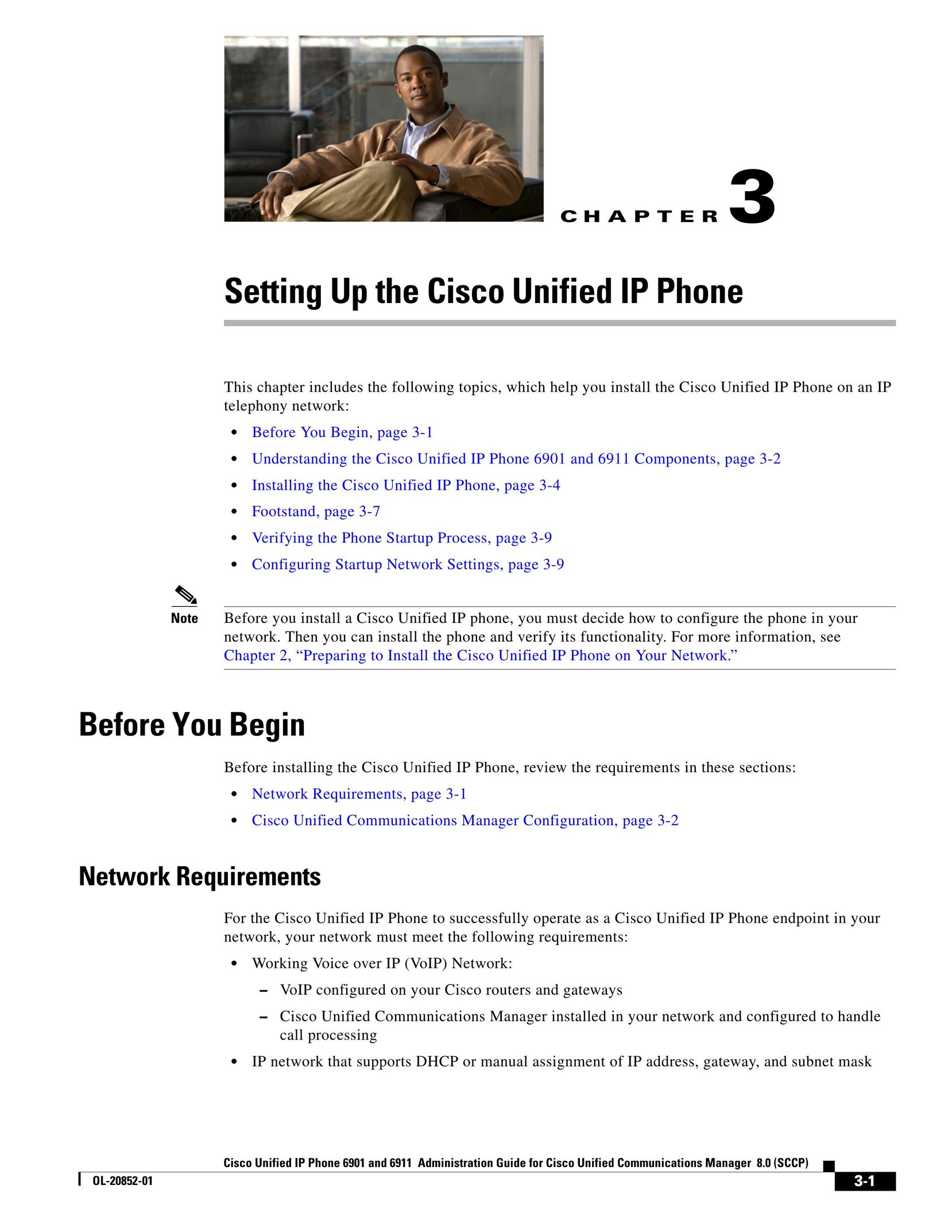 Cisco Systems 6911 IP Phone User Manual