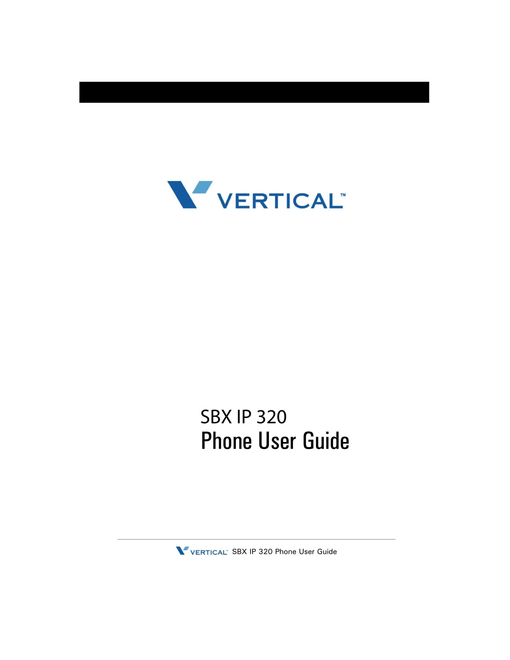 DeWalt SBX IP 320 IP Phone User Manual