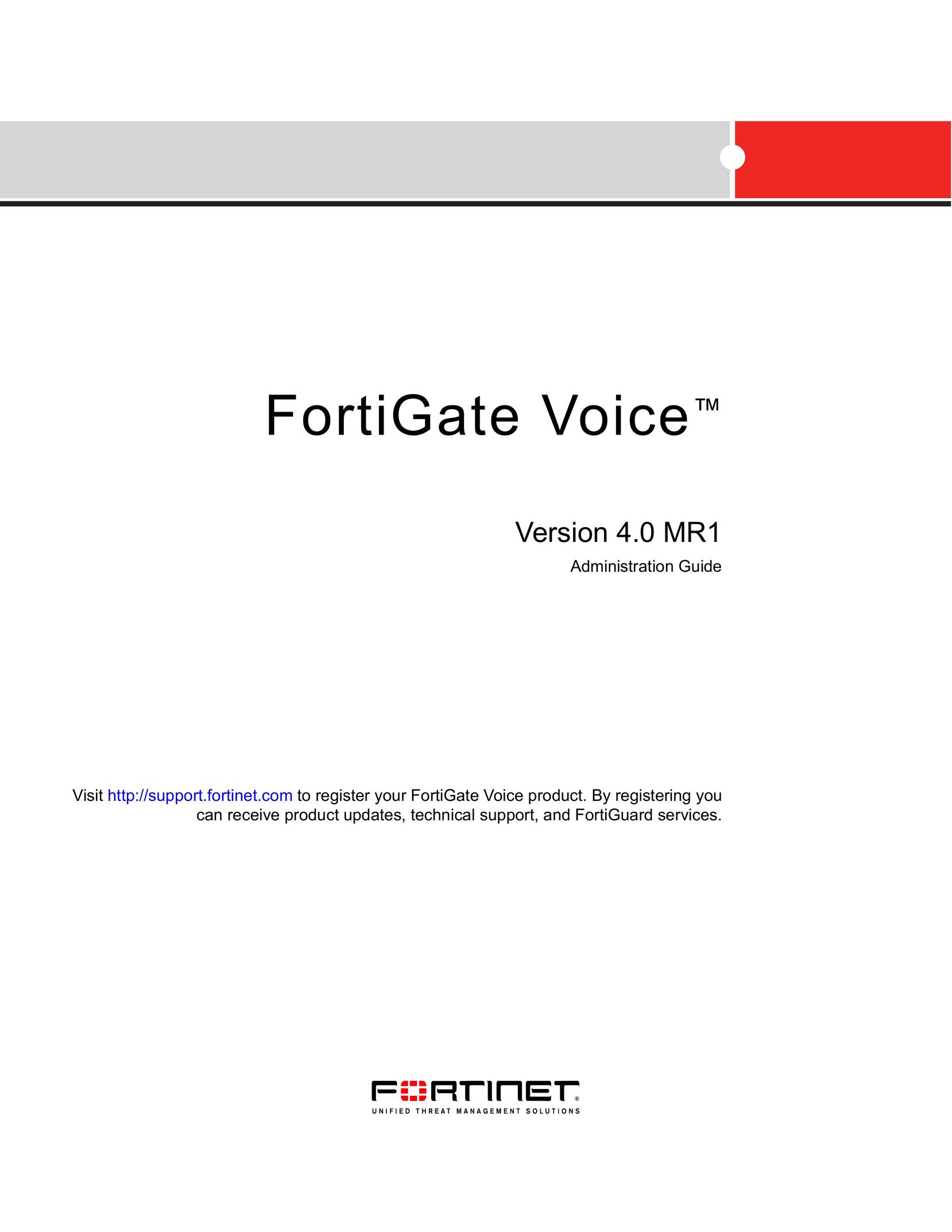 Fortinet 4.0 MR1 IP Phone User Manual