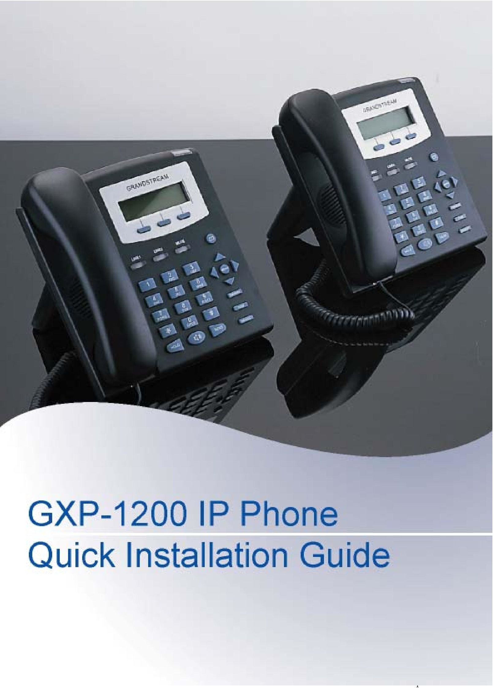 Grandstream Networks GXP-1200 IP Phone User Manual