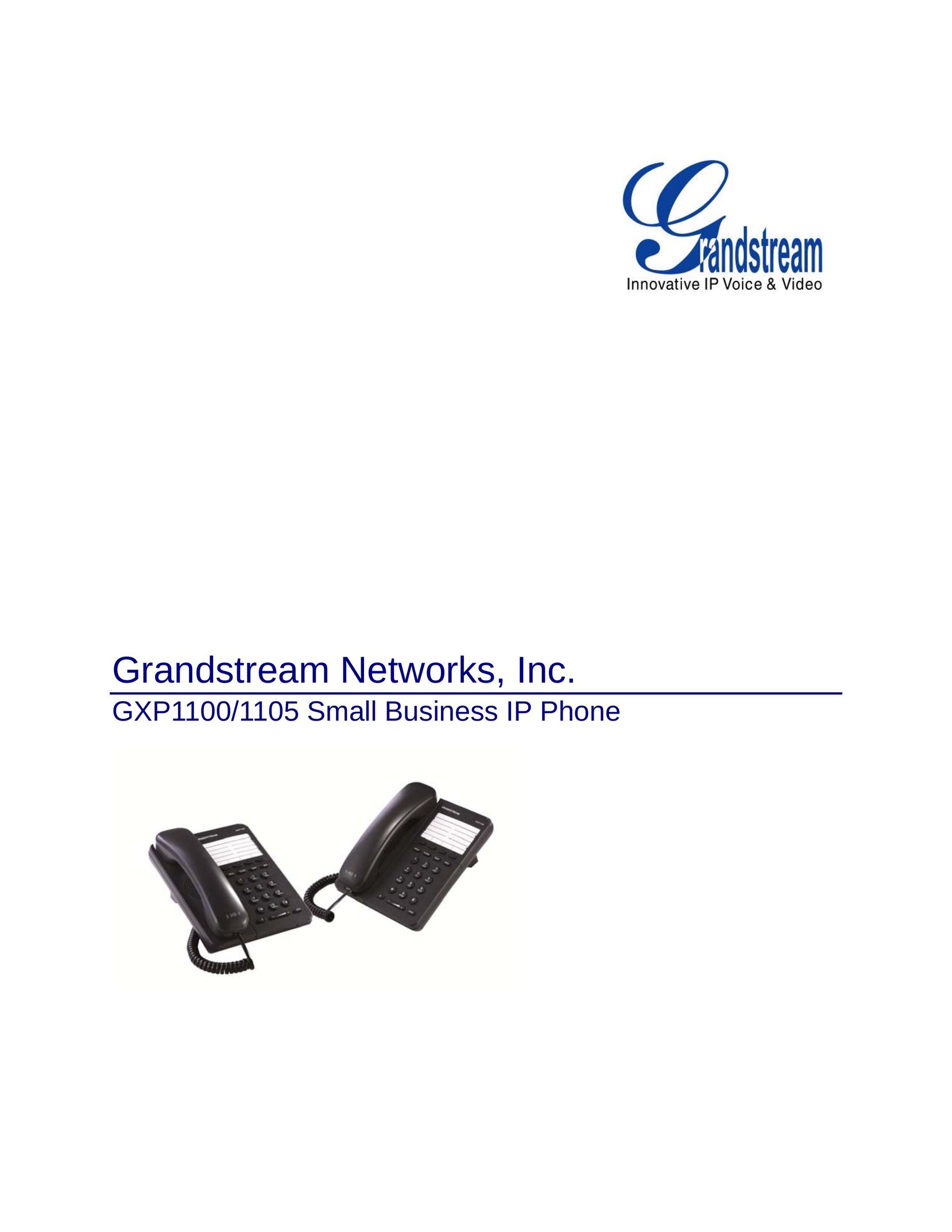Grandstream Networks GXP11O5 IP Phone User Manual