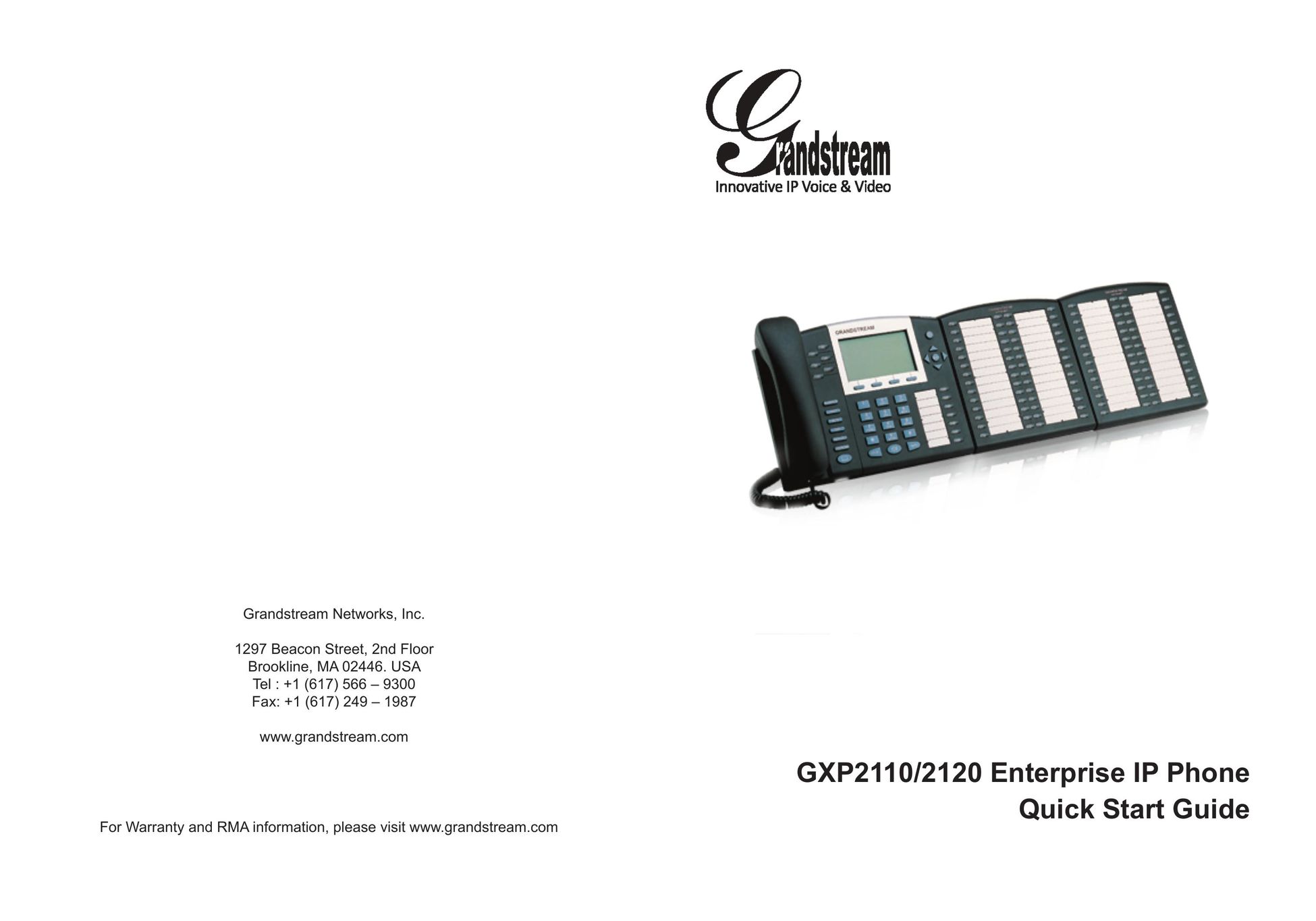 Grandstream Networks GXP2110 IP Phone User Manual