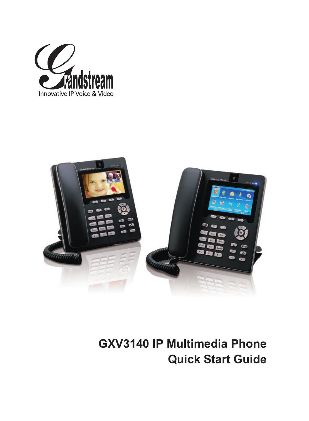 Hitachi GXV3140 IP Phone User Manual