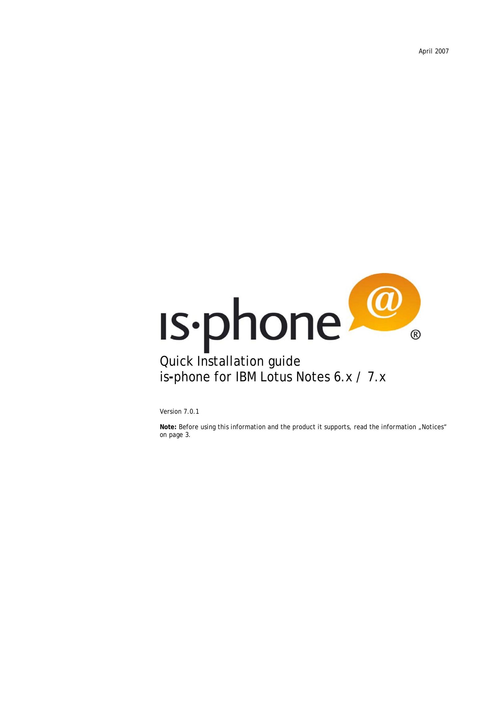 IBM 7.X IP Phone User Manual