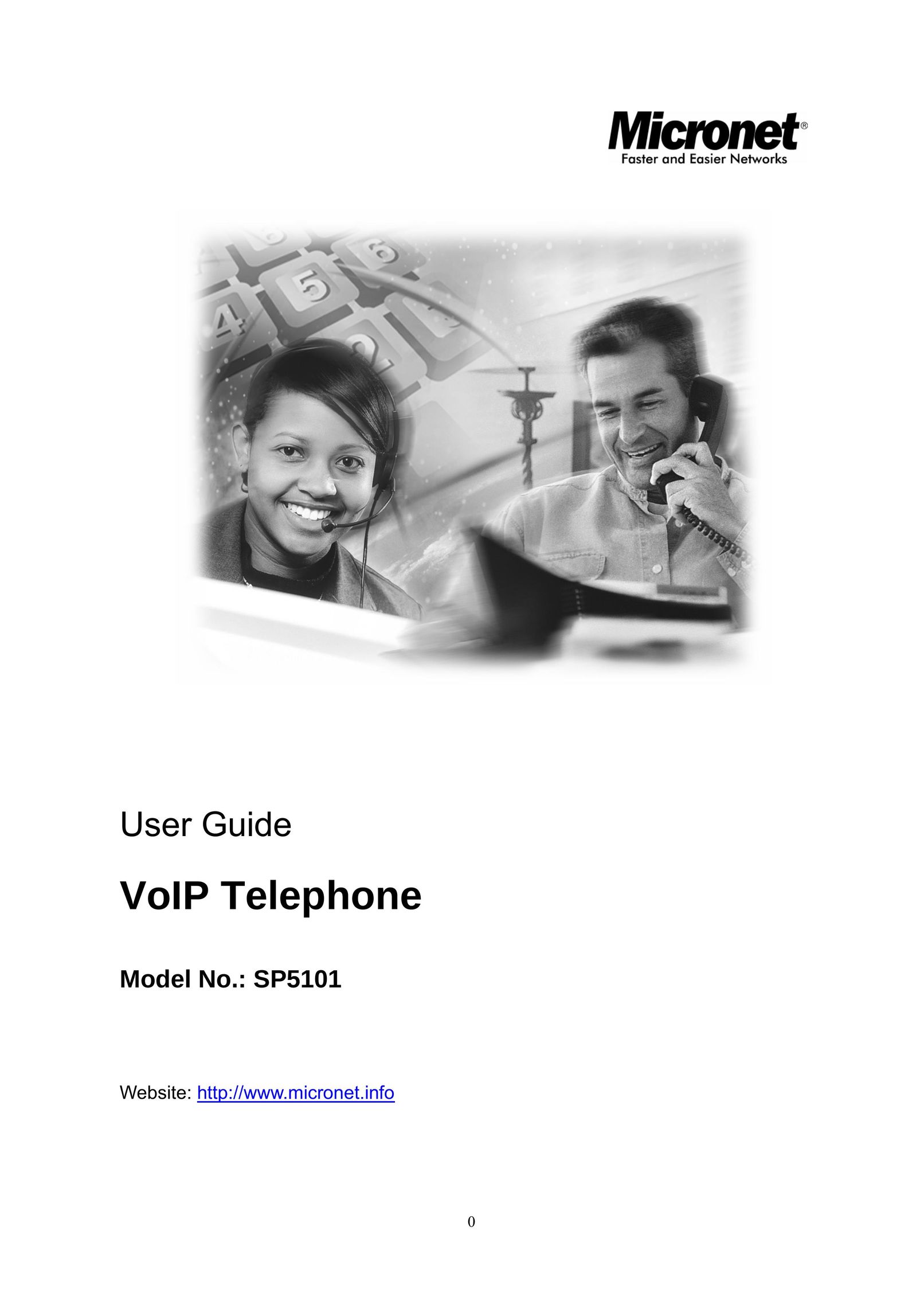 MicroNet Technology SP5101 IP Phone User Manual
