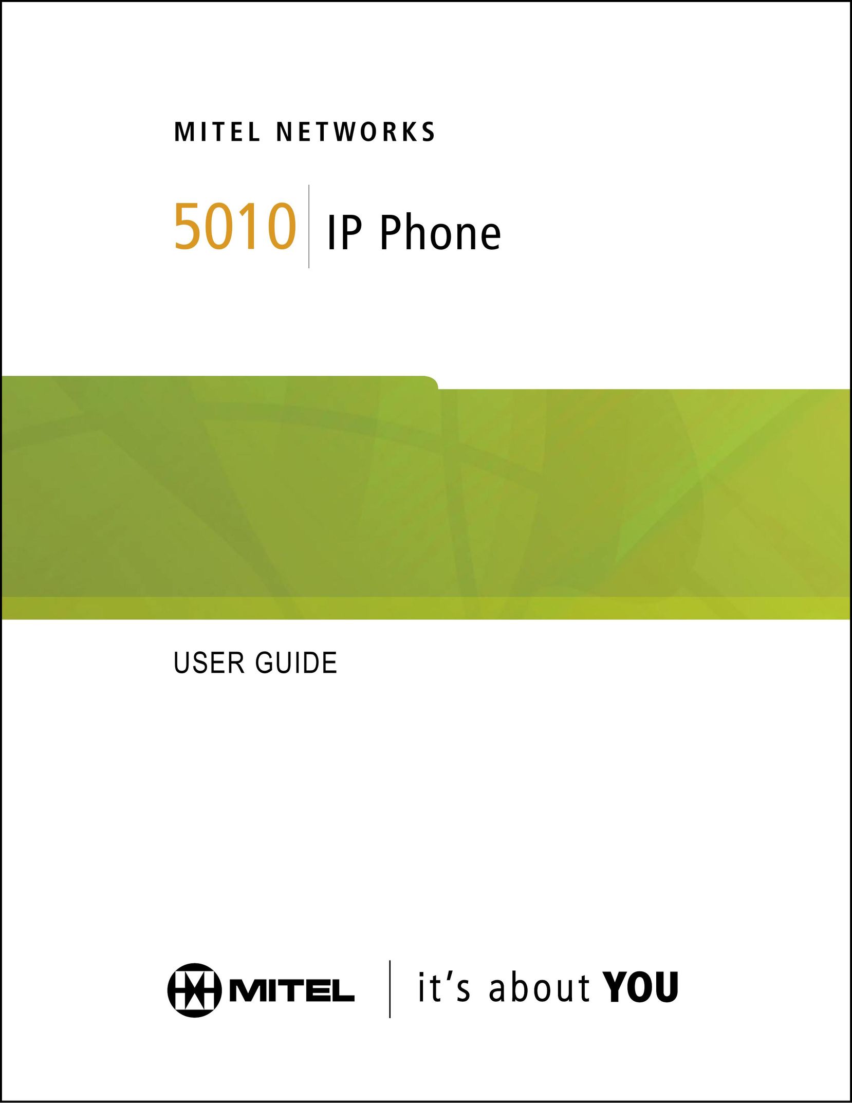 Mitel 5010 IP Phone User Manual