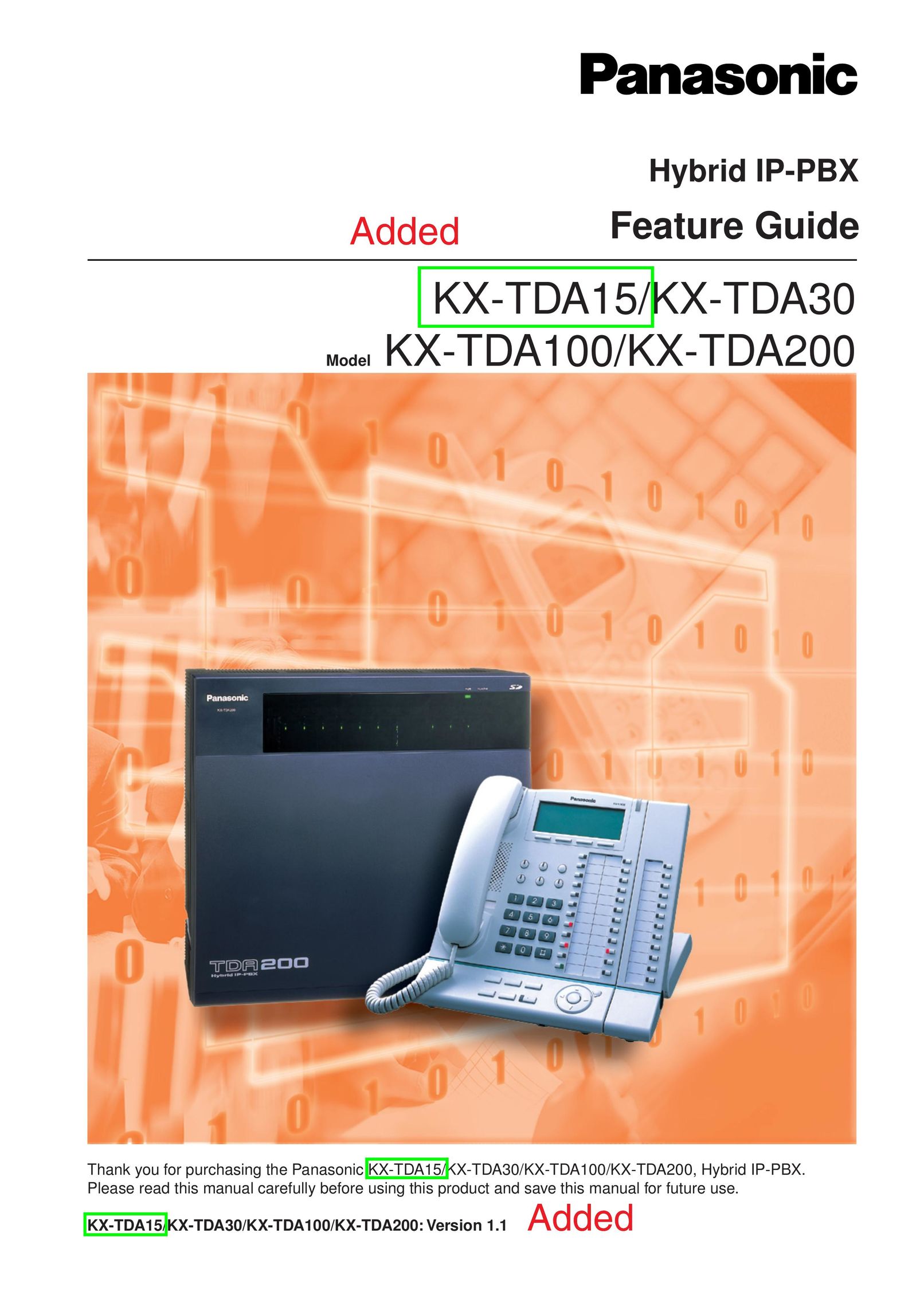 Peerless Industries KX-TDA100 IP Phone User Manual