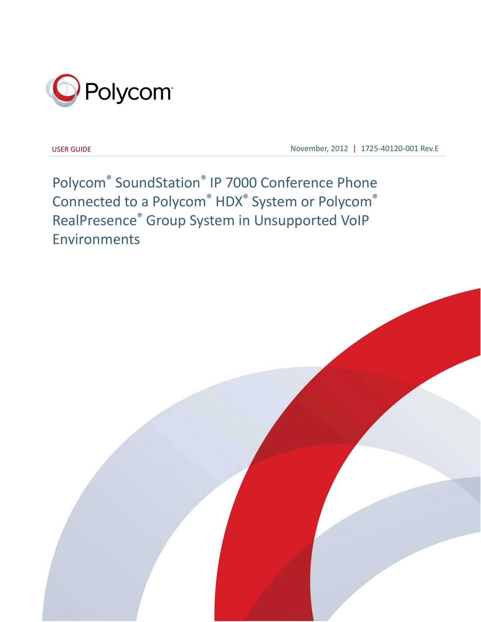 Polycom 1725-40120-001 IP Phone User Manual