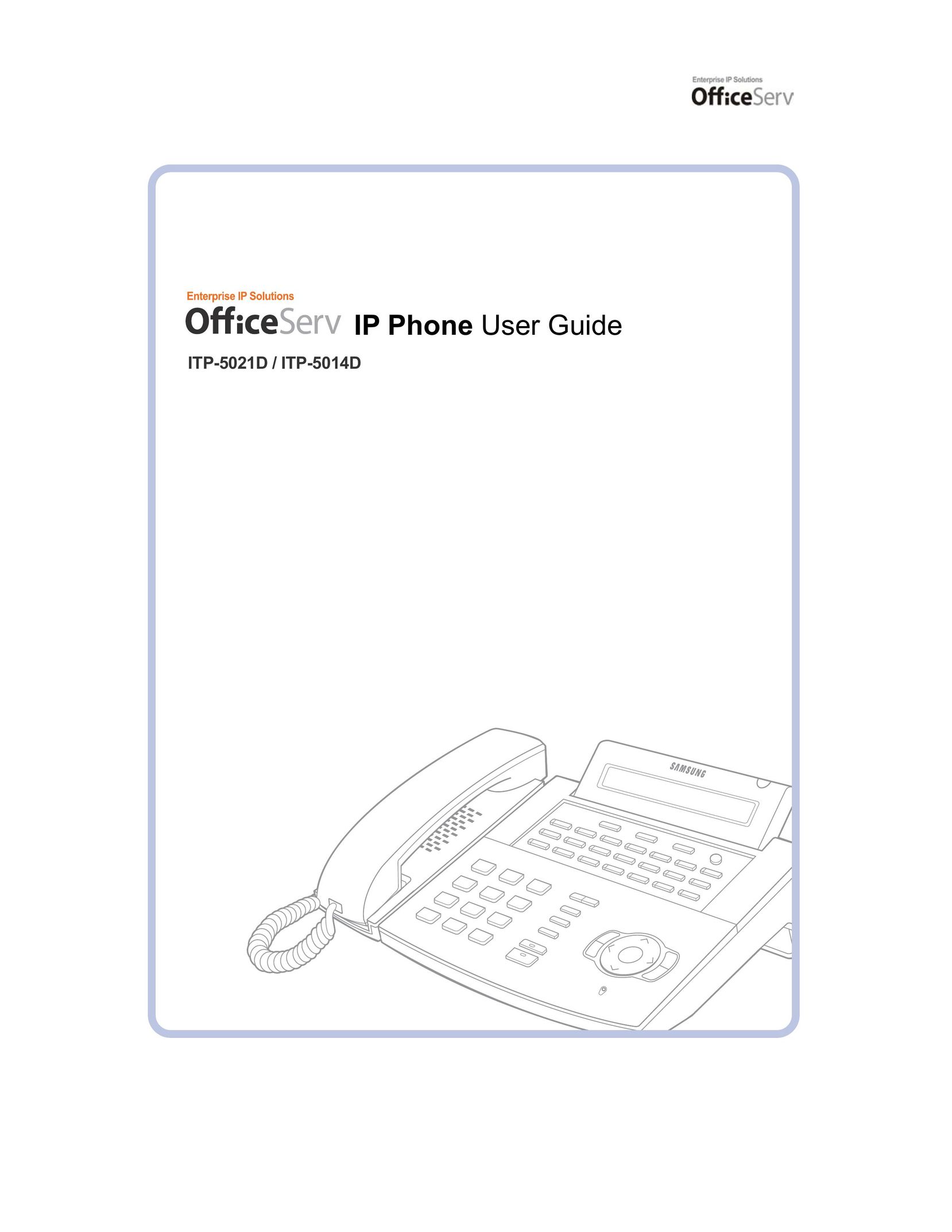 Samsung ITP-5014D IP Phone User Manual