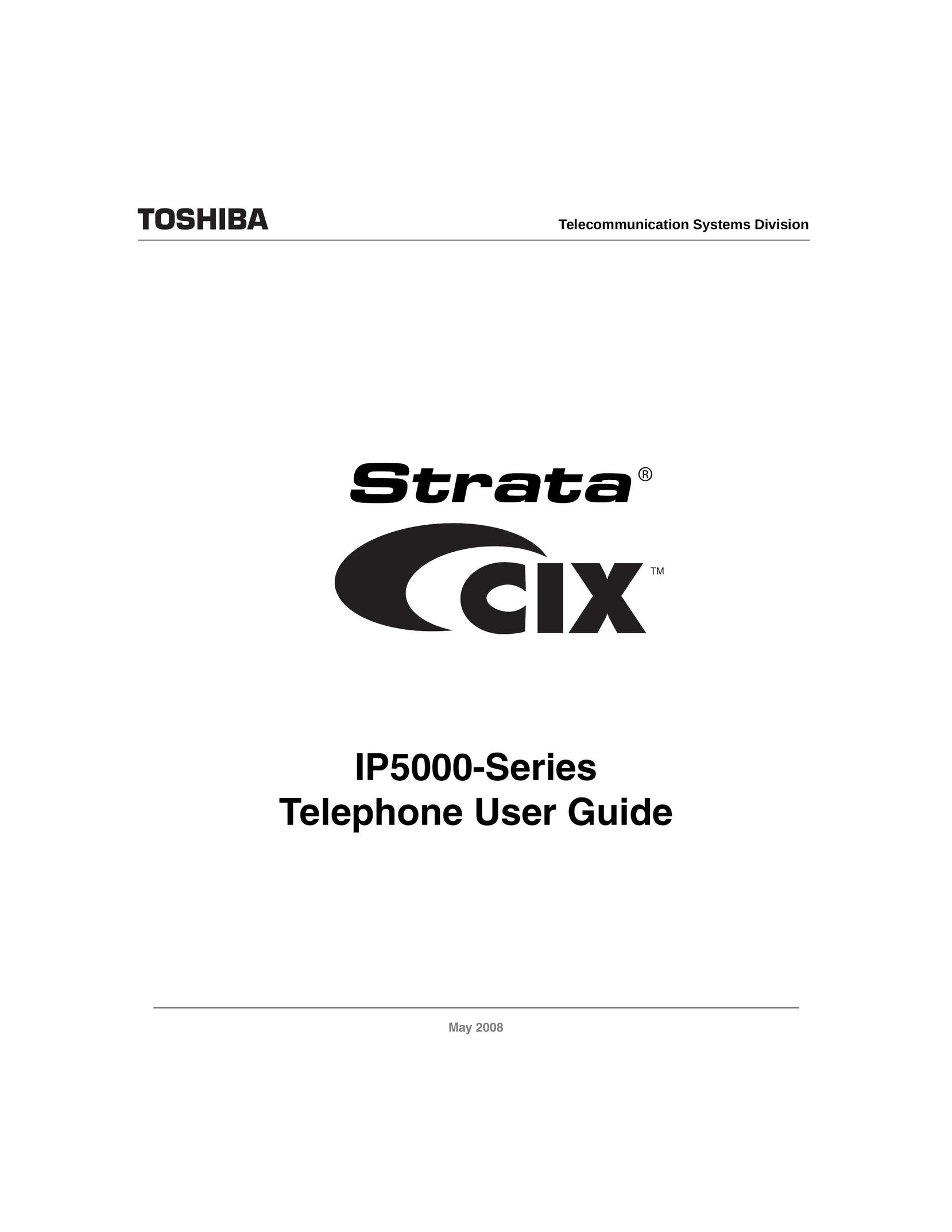 Toshiba IP5000 IP Phone User Manual
