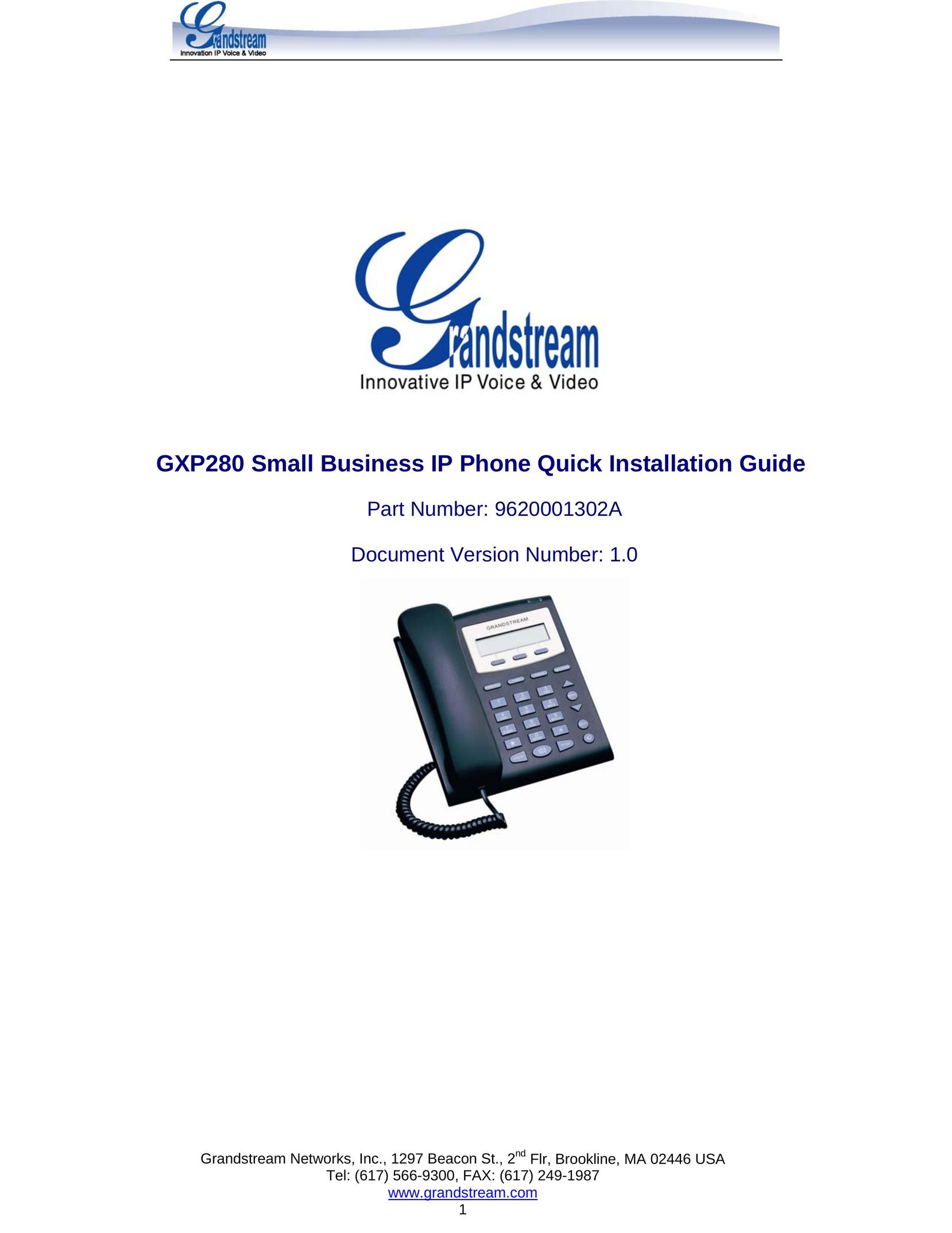 Troy-Bilt GXP280 IP Phone User Manual