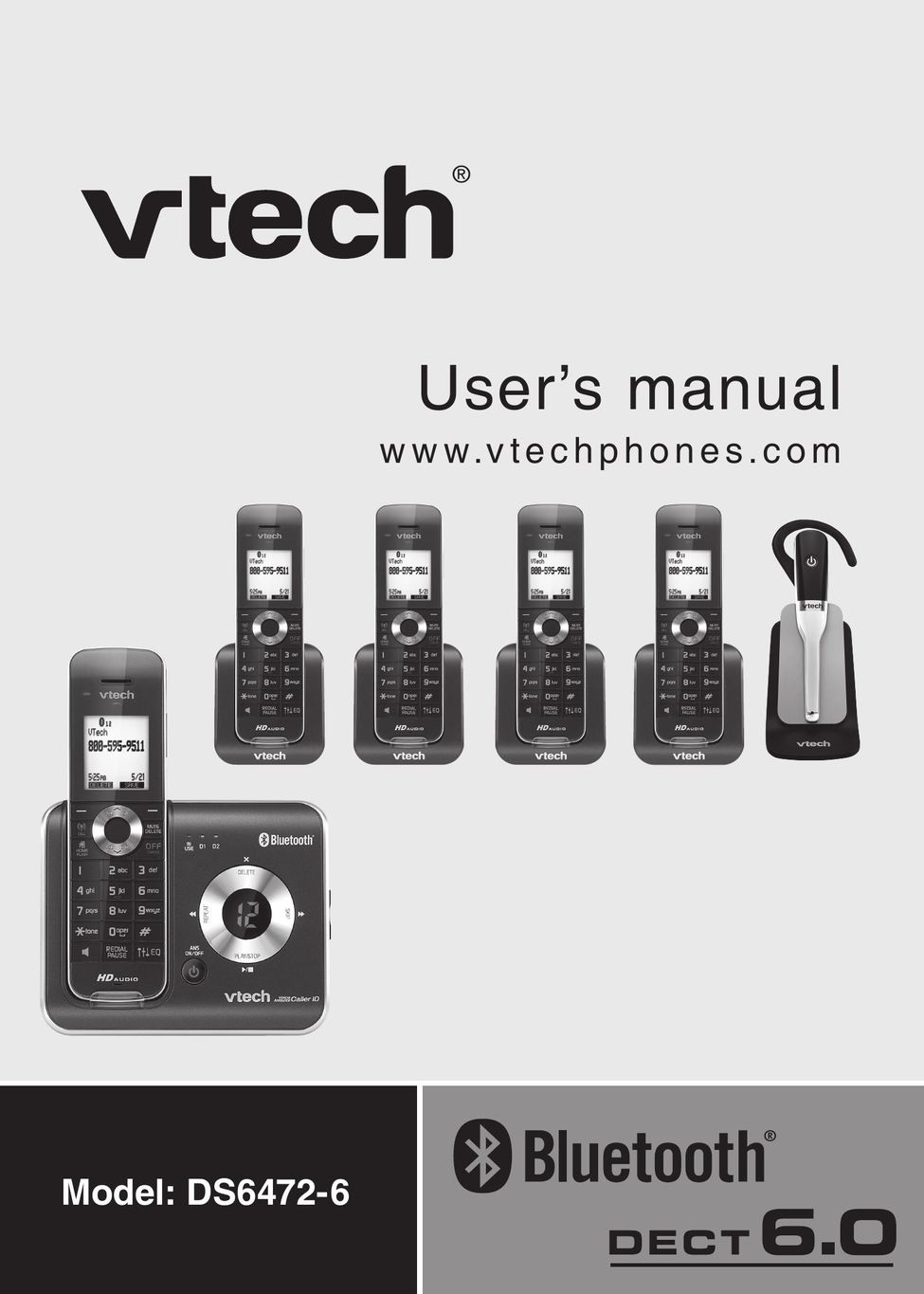 VTech DS6472-6 IP Phone User Manual