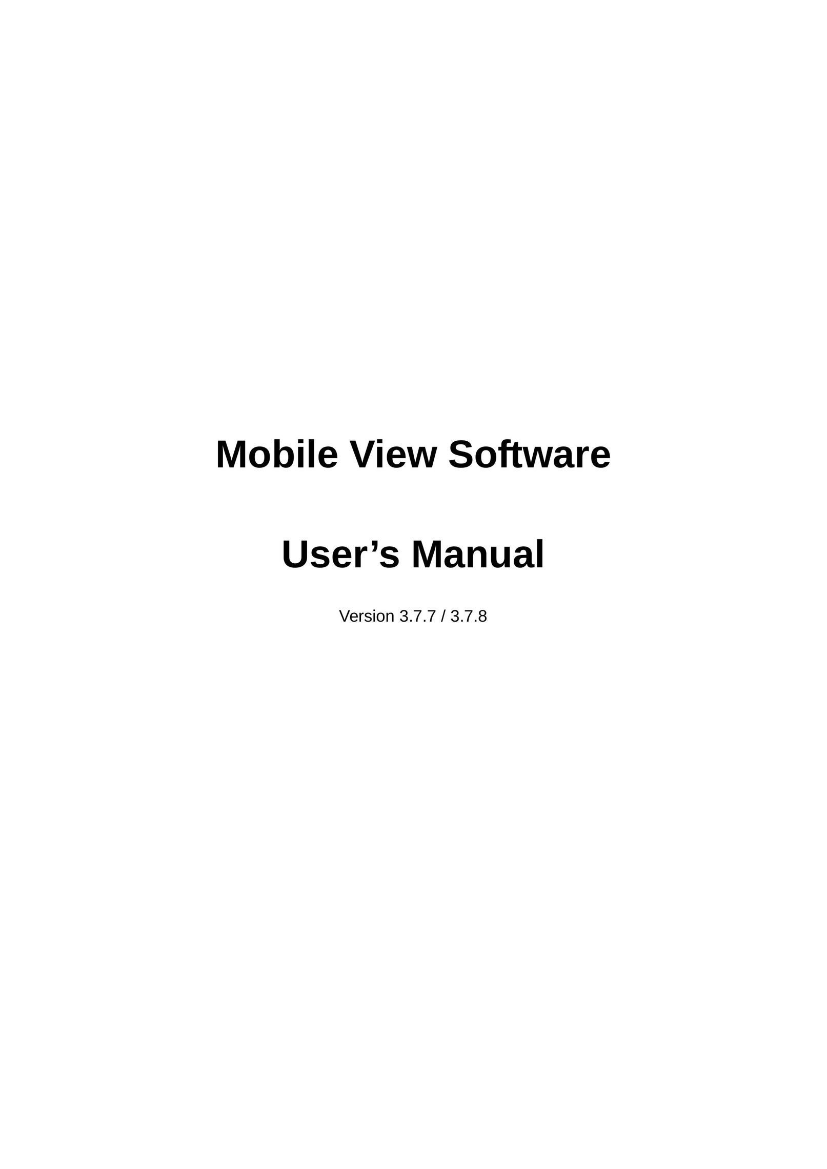 3Com 3.7.7 Pager User Manual