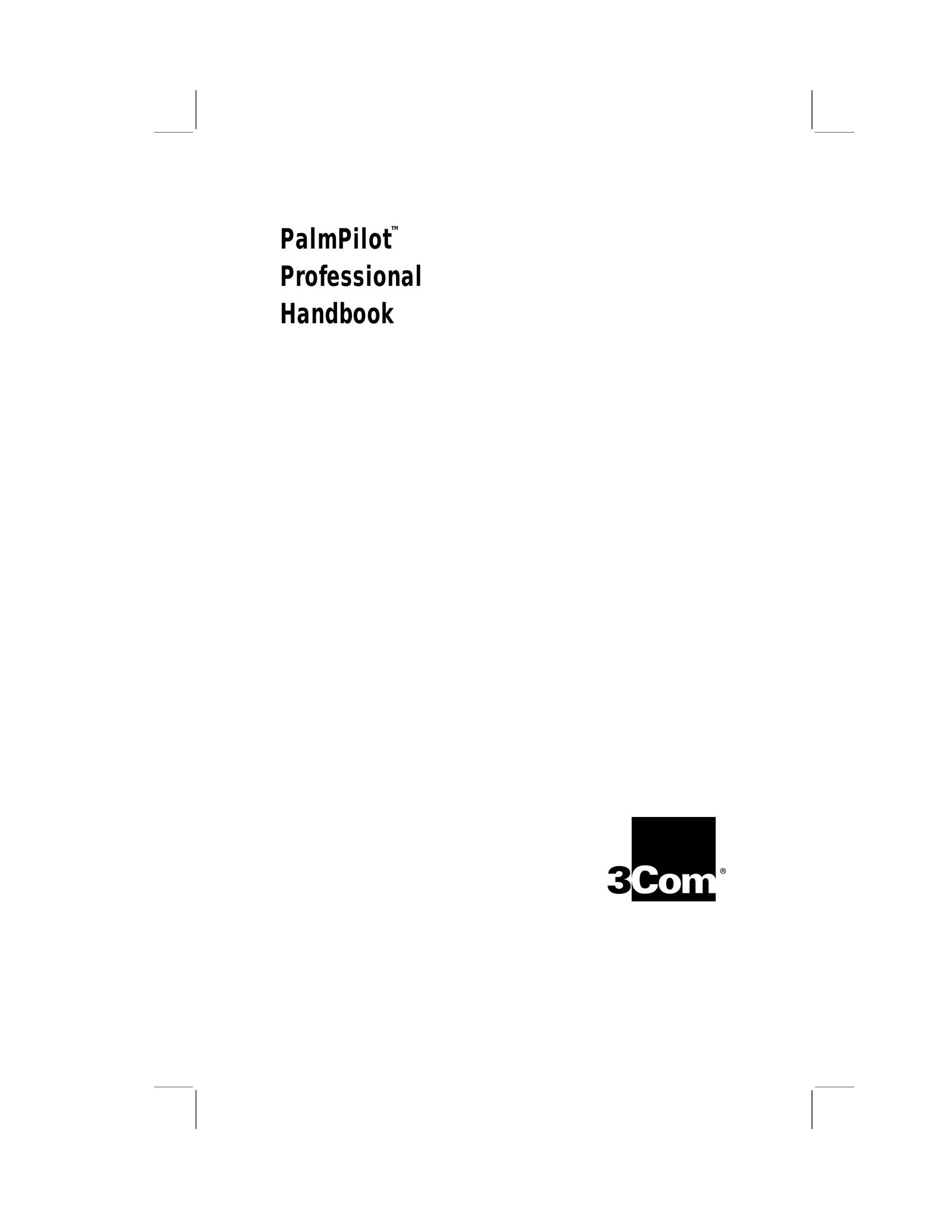 3Com PalmPilot PDAs & Smartphones User Manual