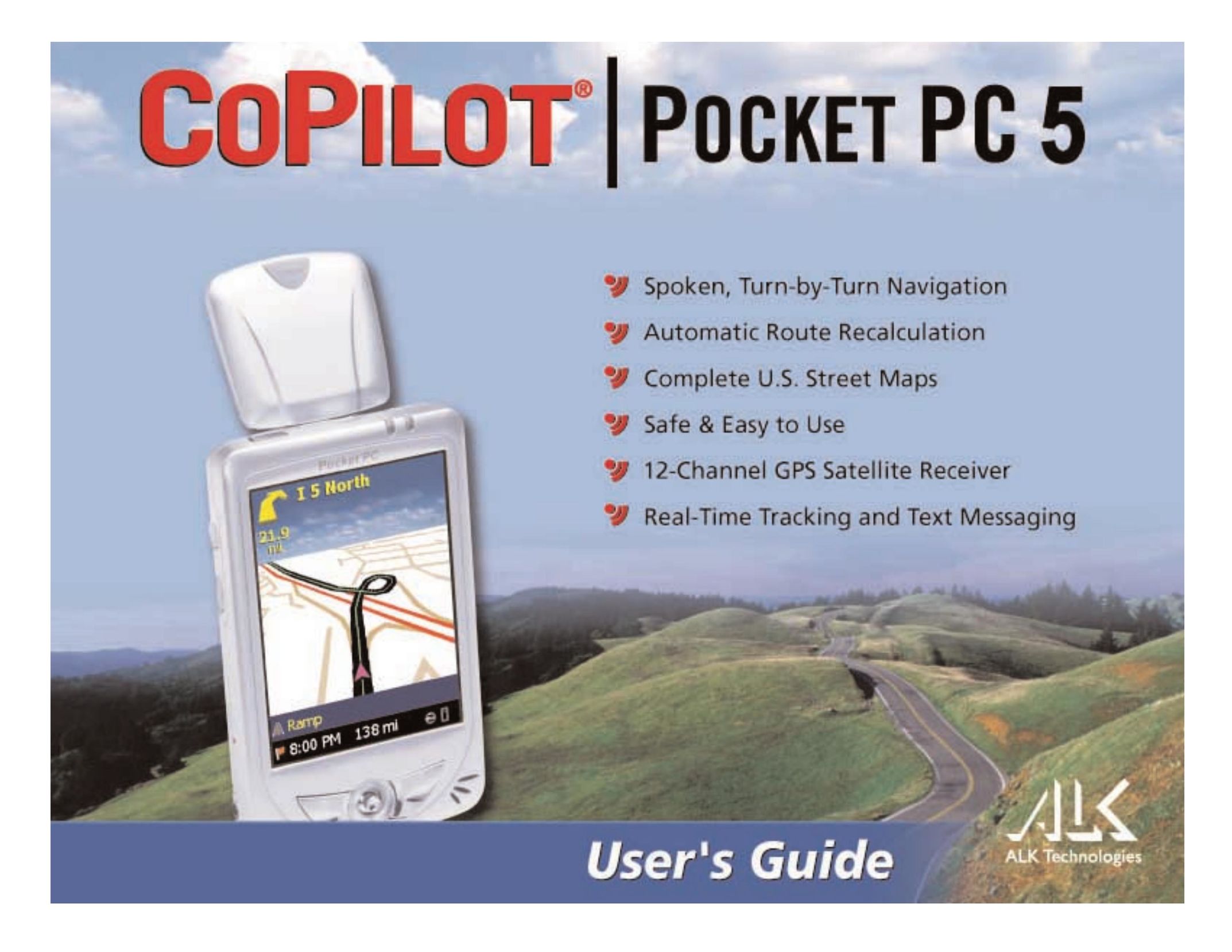 ALK Technologies PC5 PDAs & Smartphones User Manual