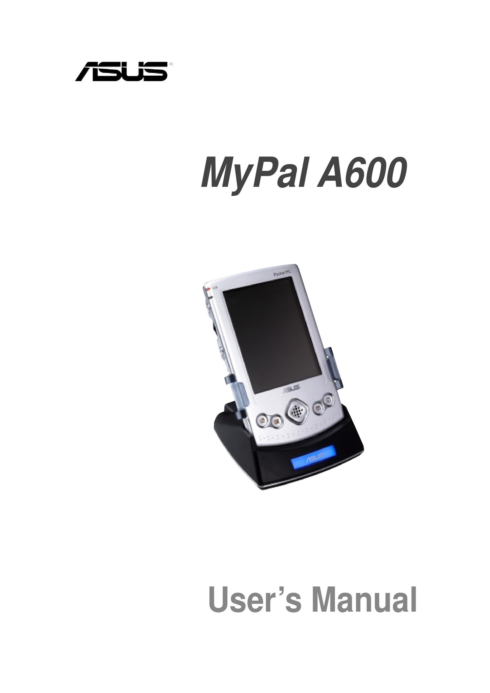 Asus A600 PDAs & Smartphones User Manual