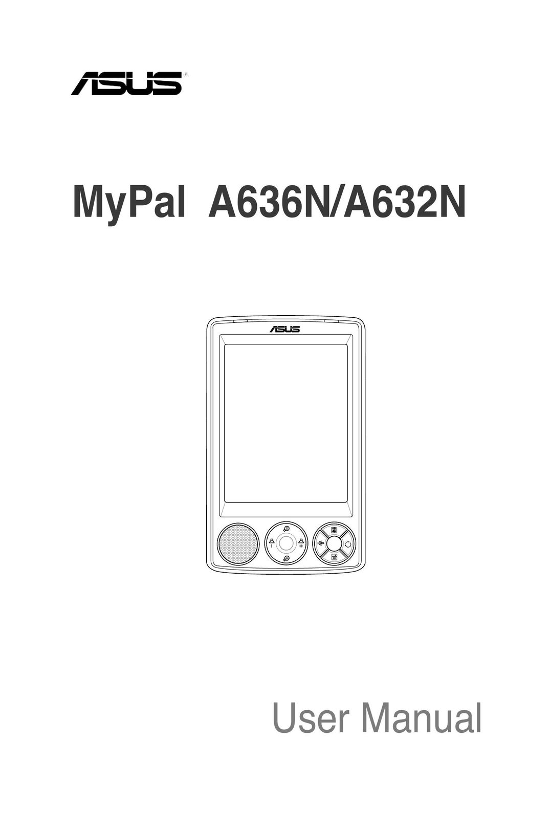 Asus A632N PDAs & Smartphones User Manual