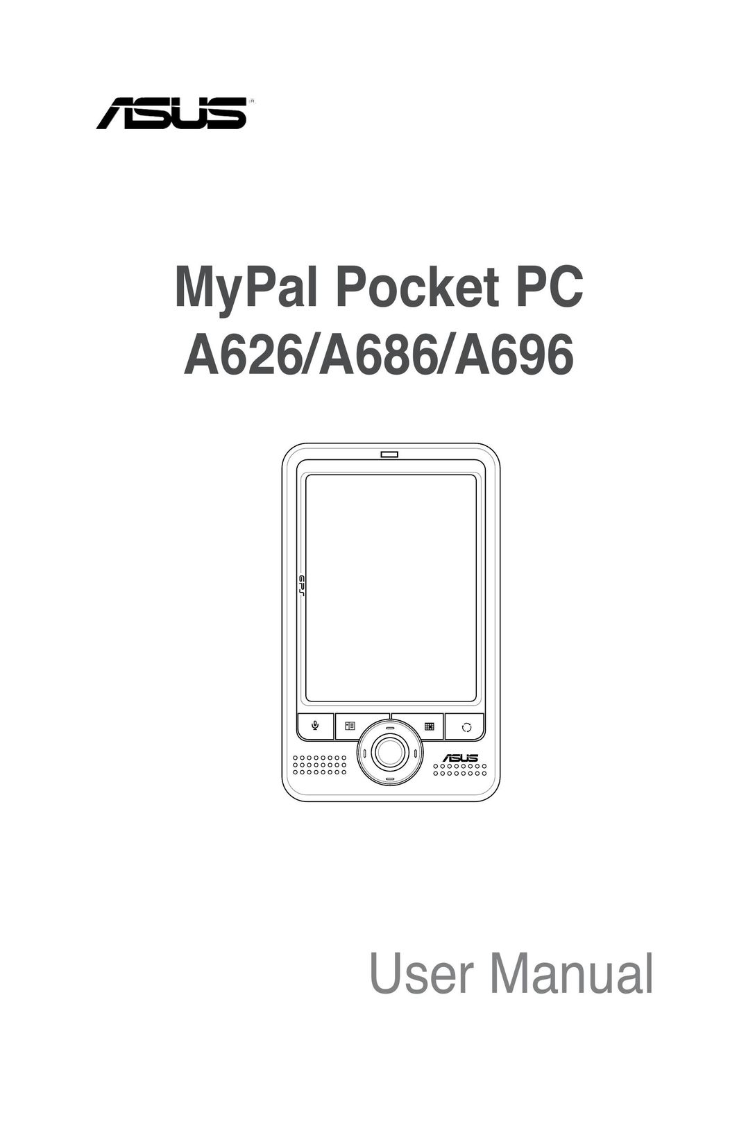 Asus A686 PDAs & Smartphones User Manual