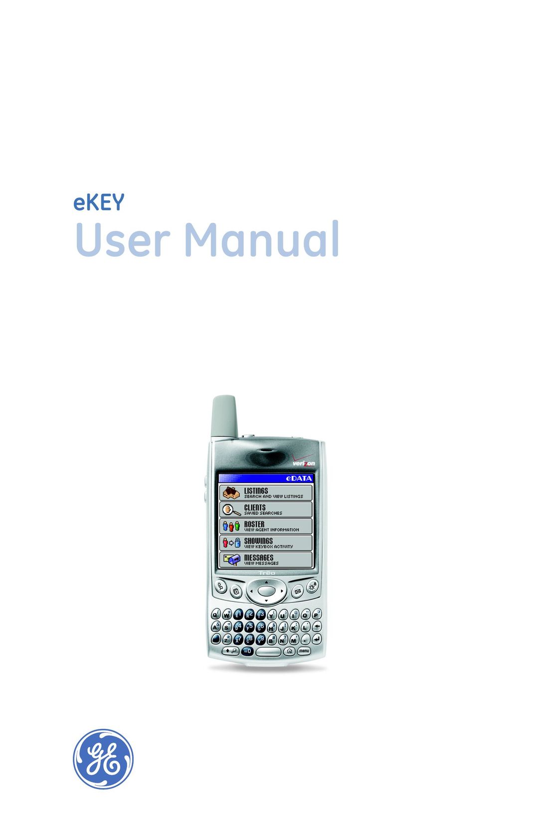 GE eKEY PDAs & Smartphones User Manual