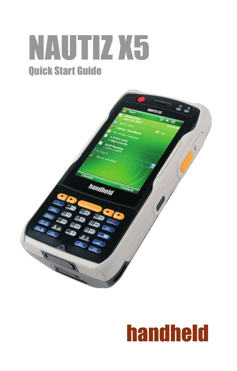 Hand Held Products X5 PDAs & Smartphones User Manual