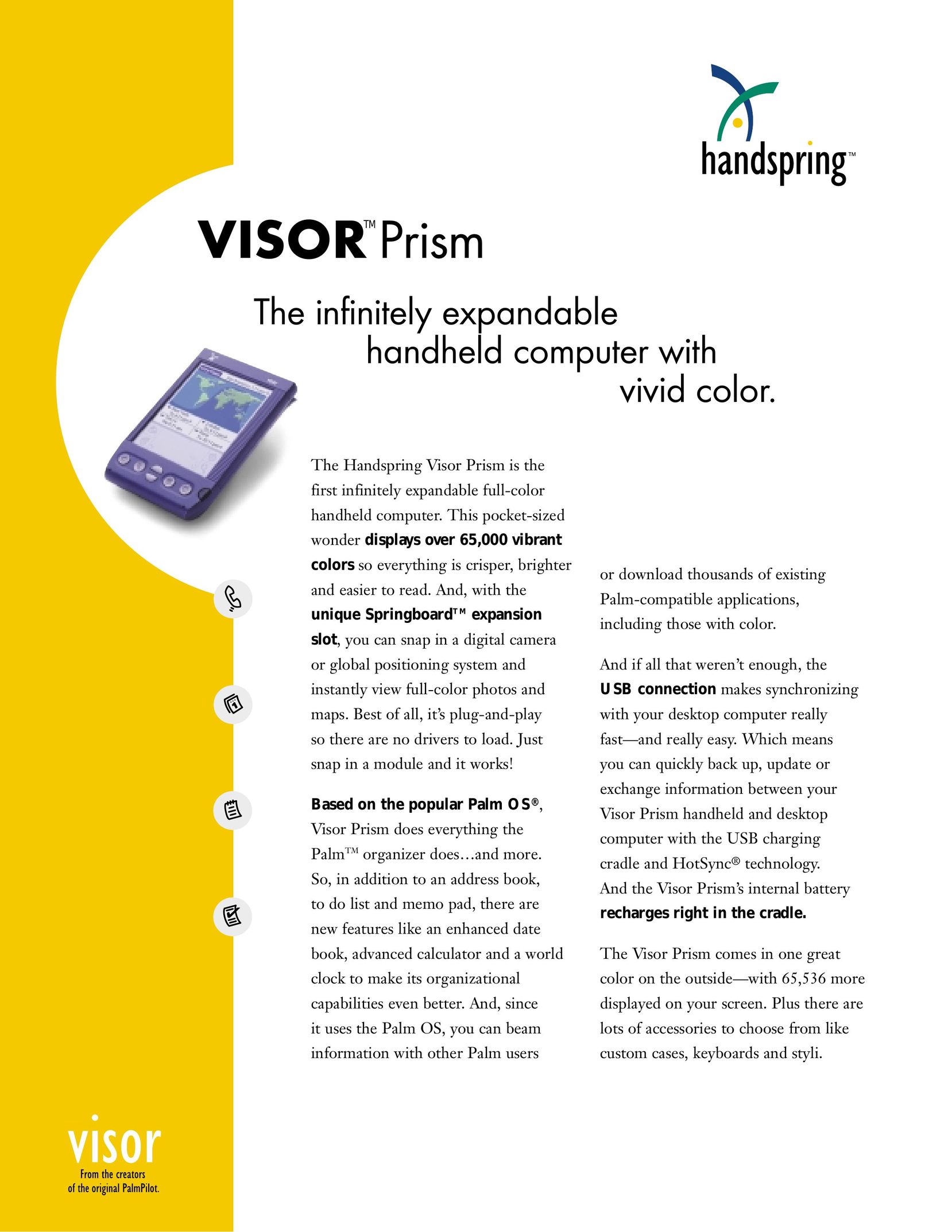 Handspring Visor Prism PDAs & Smartphones User Manual