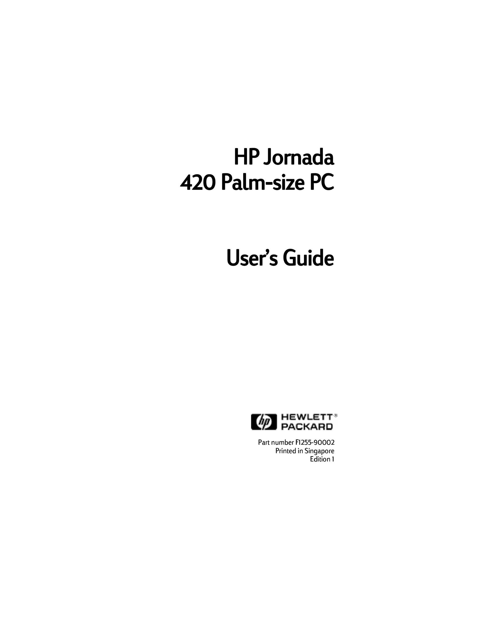 HP (Hewlett-Packard) 420 PDAs & Smartphones User Manual