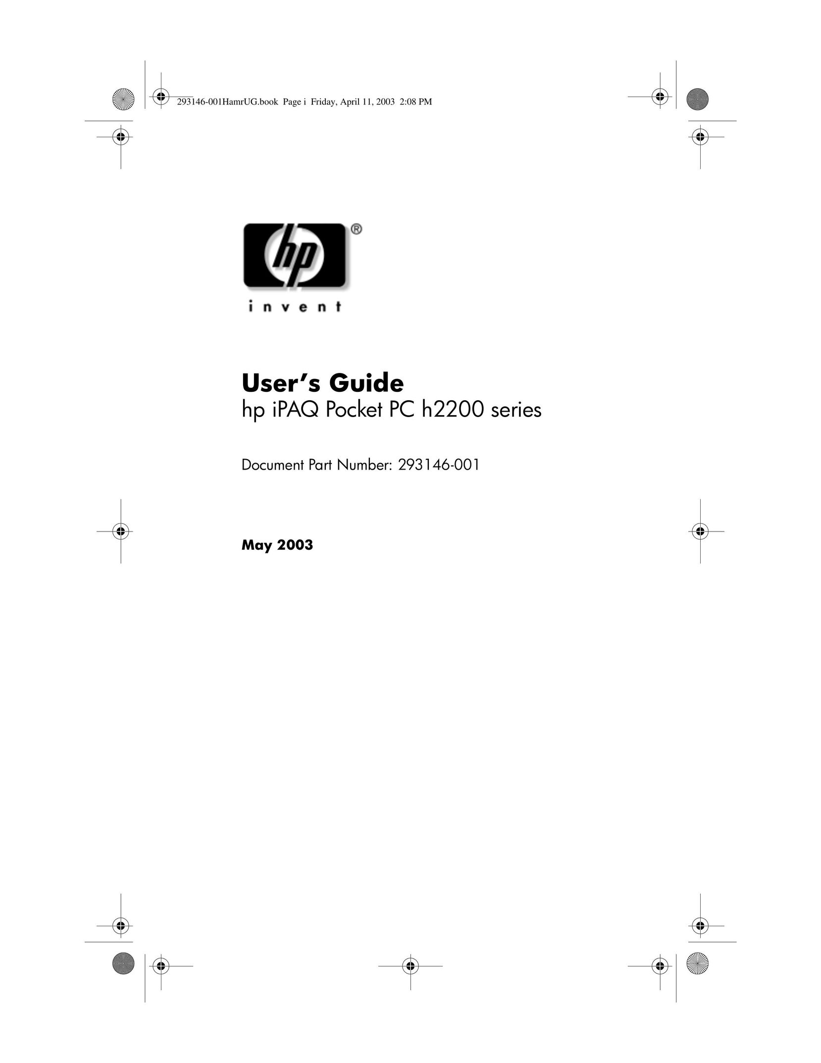 HP (Hewlett-Packard) h2200 Series PDAs & Smartphones User Manual