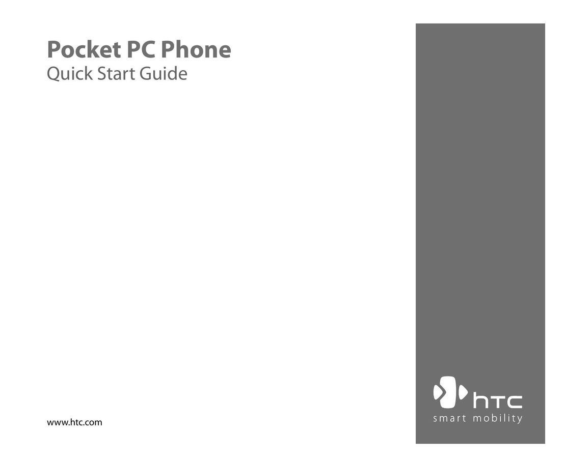 HTC IMAP4 PDAs & Smartphones User Manual
