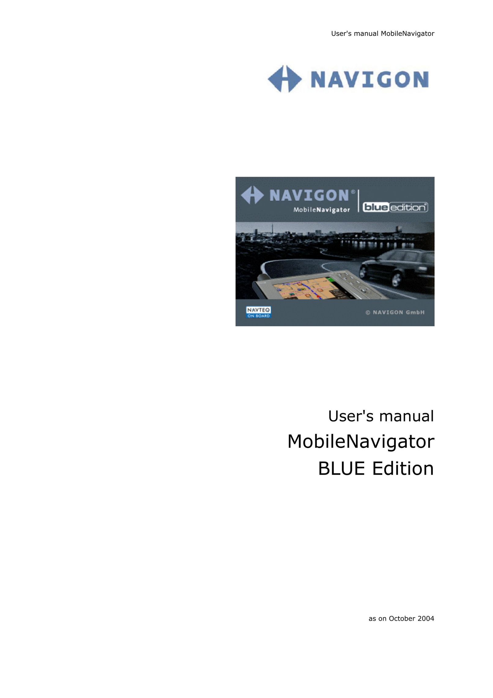 Navigon MN4 PDAs & Smartphones User Manual