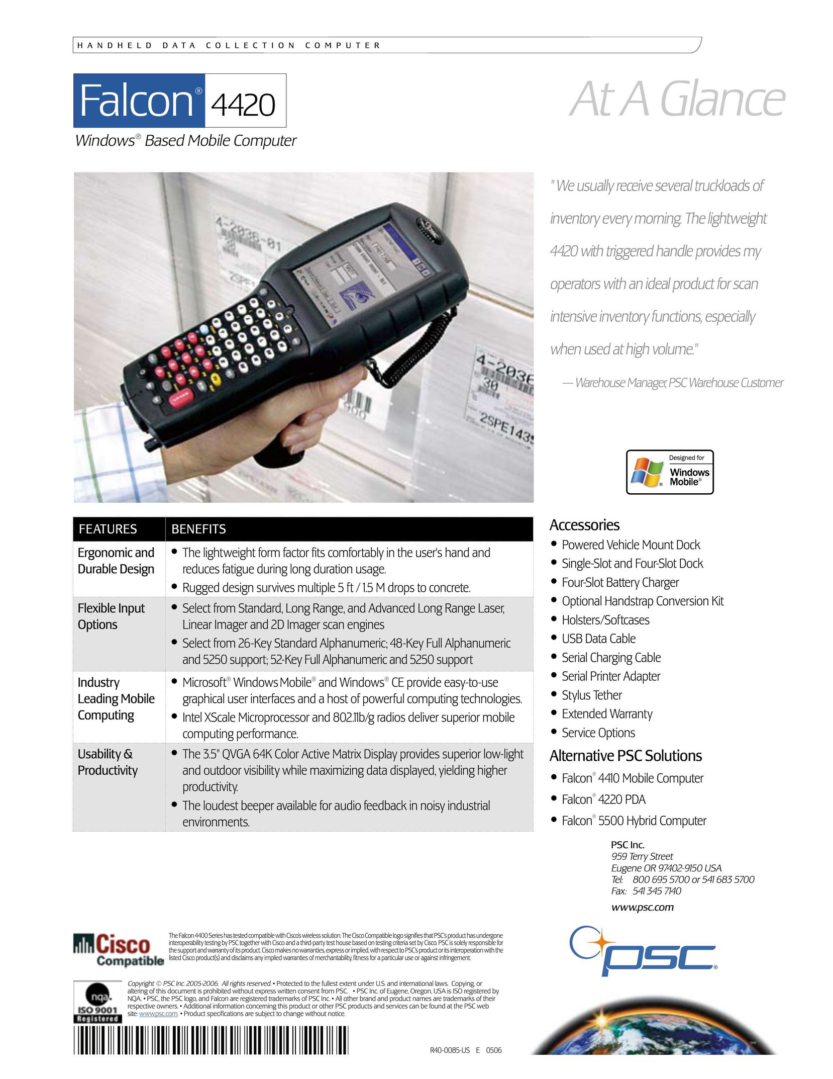 PSC 4420 PDAs & Smartphones User Manual