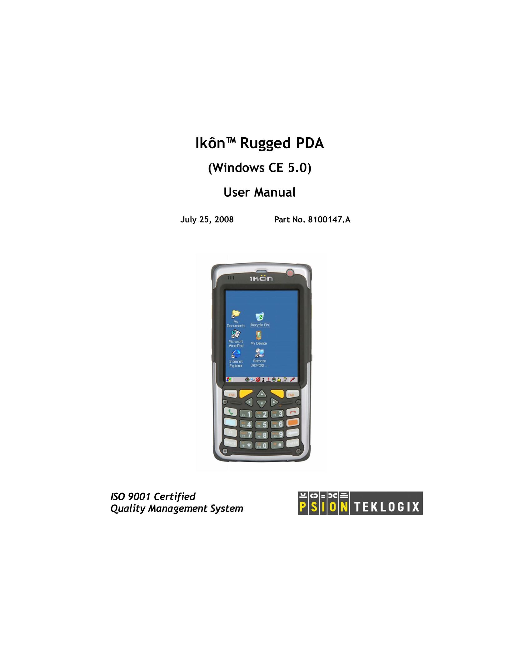 PYLE Audio 7505-BTSDCMHC25 PDAs & Smartphones User Manual