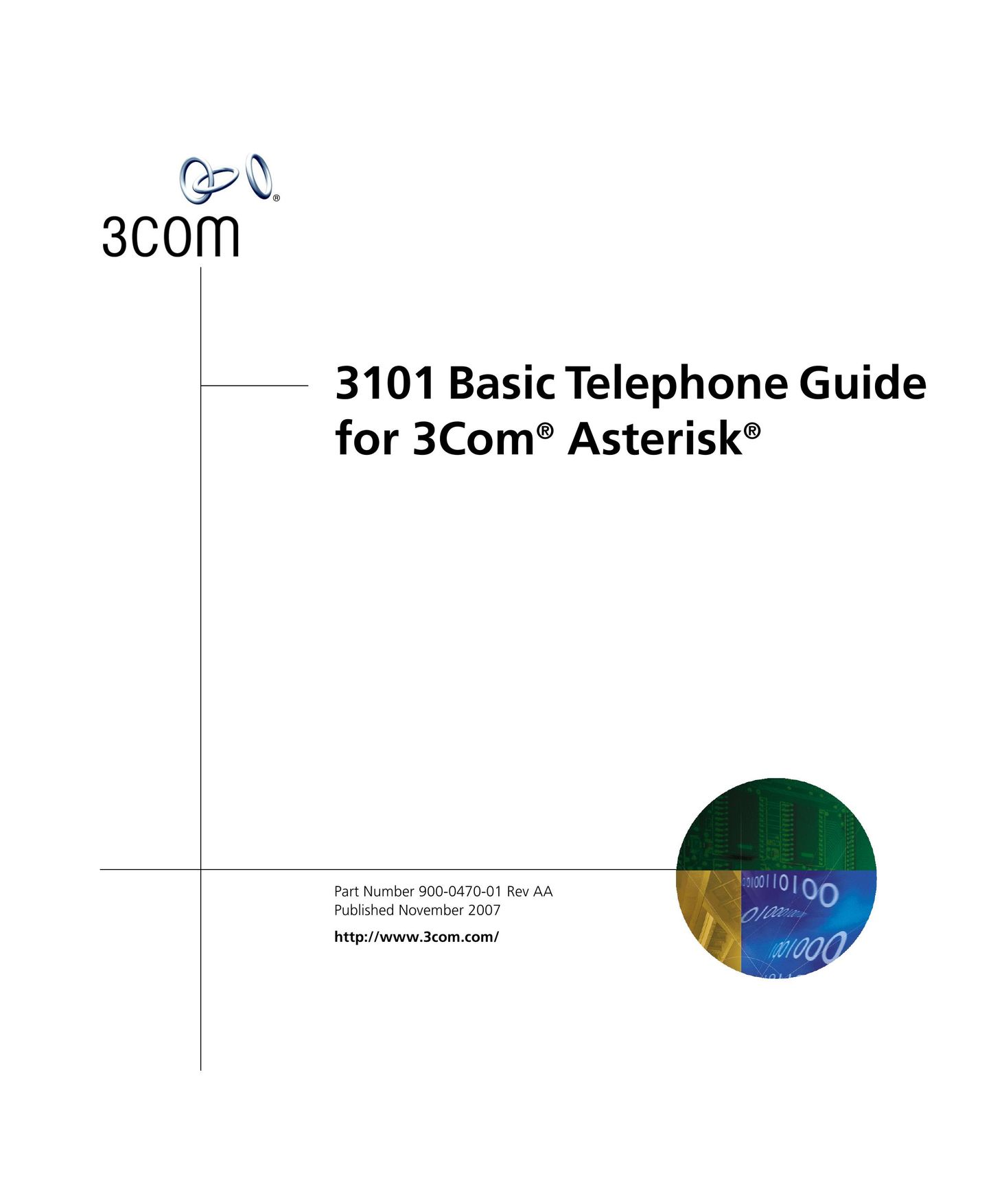 3Com 900-0470-01 Rev AA Telephone User Manual