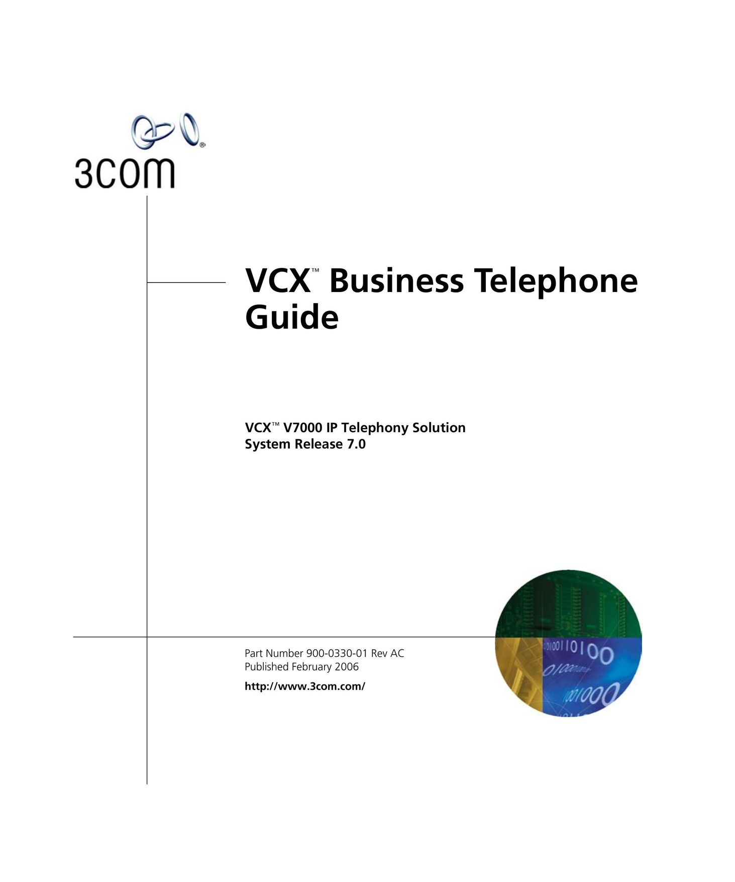 3Com VCX V7000 Telephone User Manual