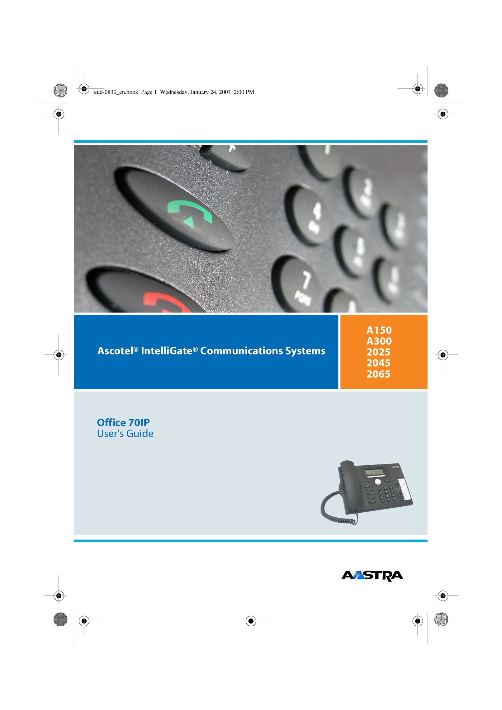 Aastra Telecom 2025 Telephone User Manual
