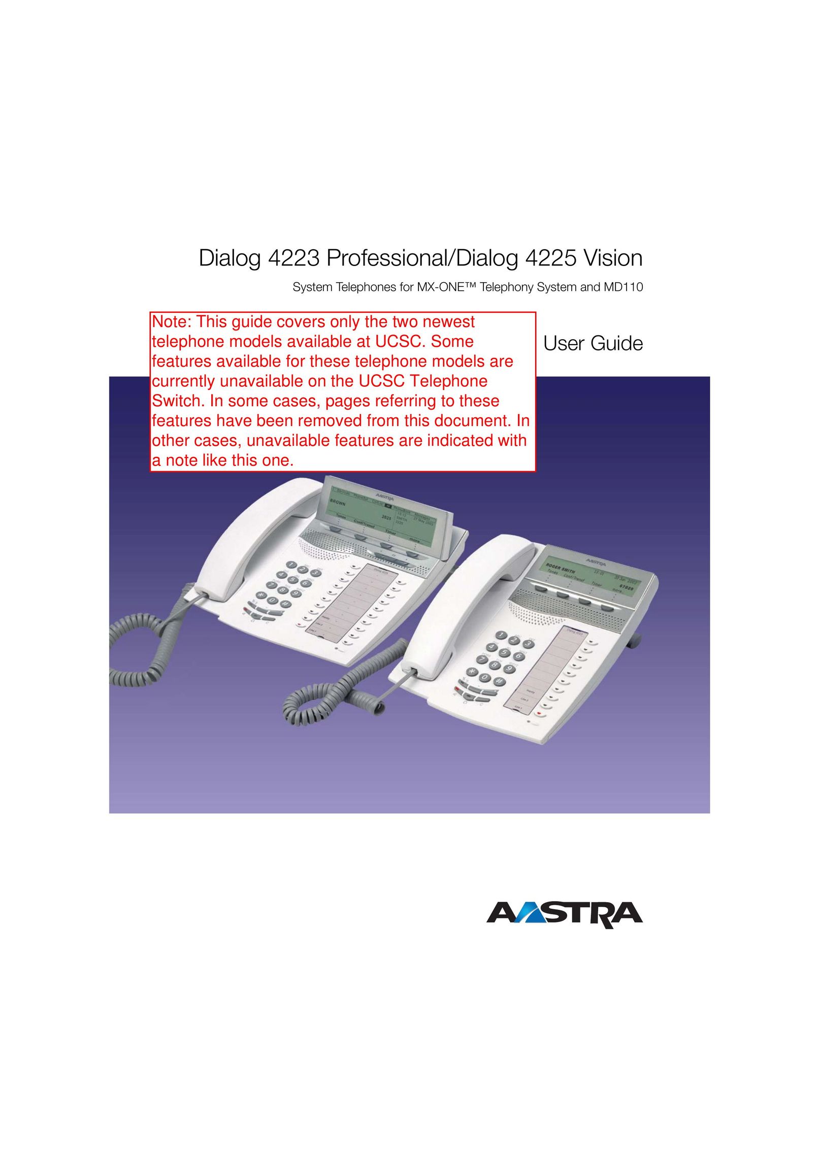Aastra Telecom 4225 Telephone User Manual