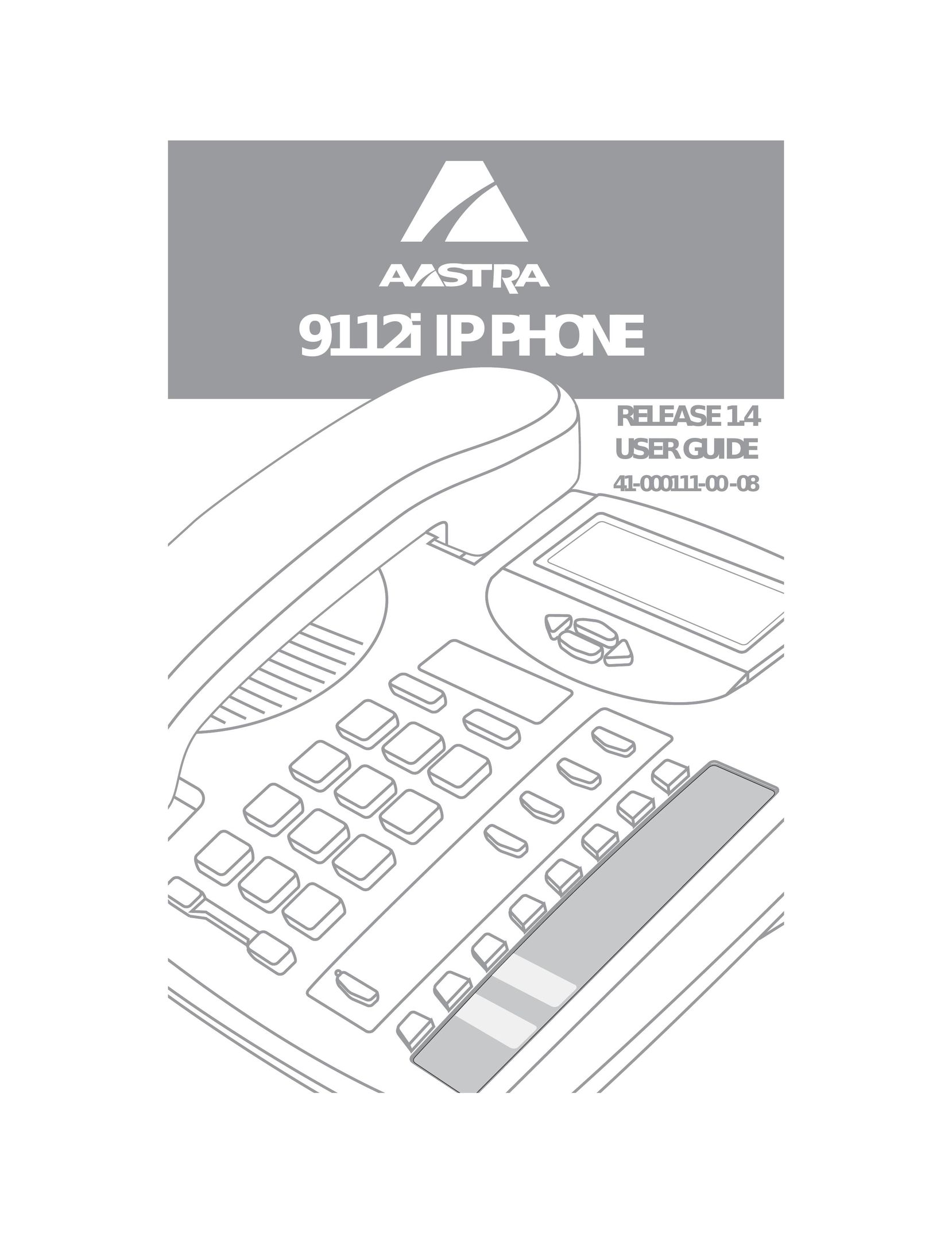 Aastra Telecom 9112i IP PHONE Telephone User Manual