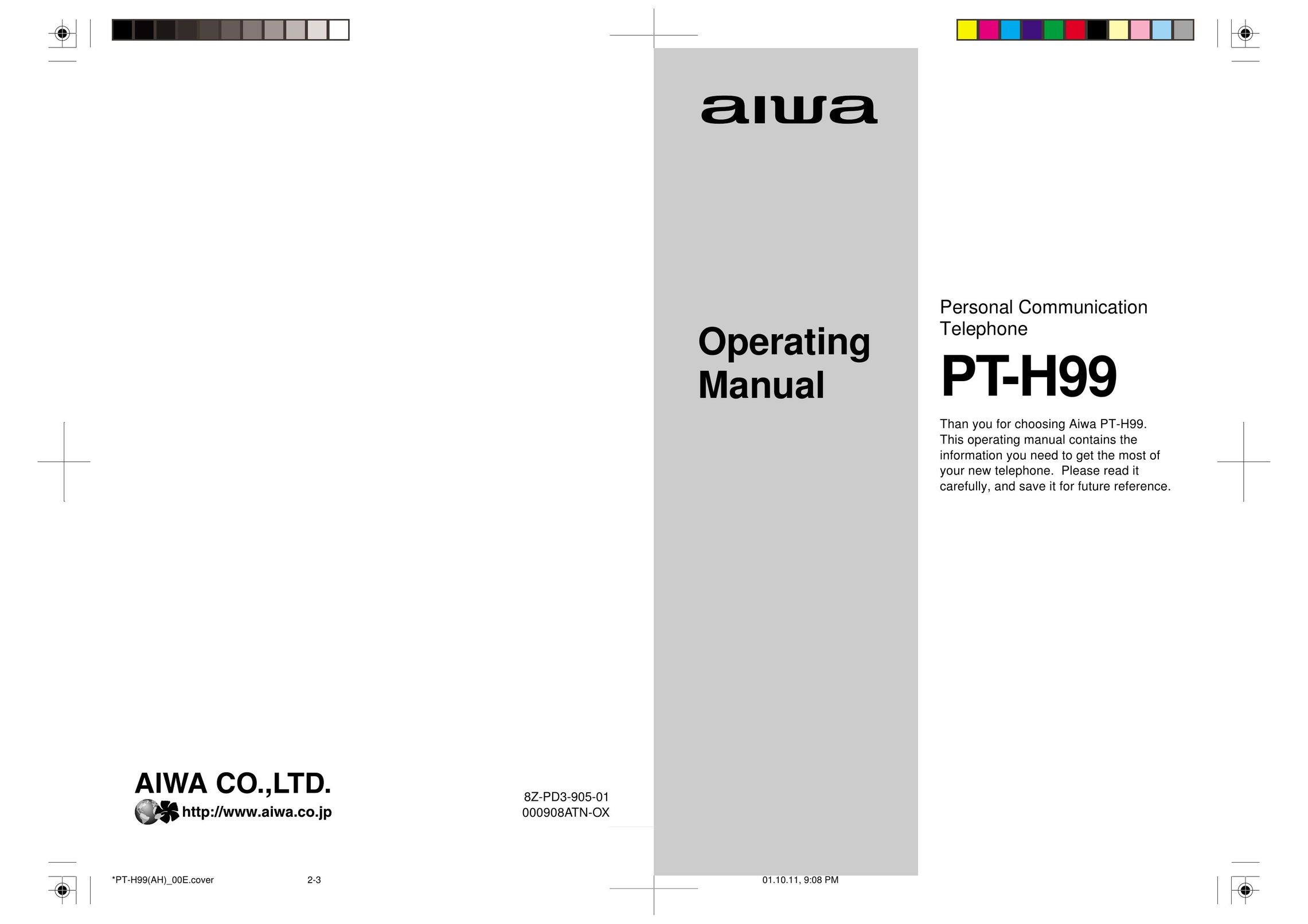 Aiwa PT-H99 Telephone User Manual