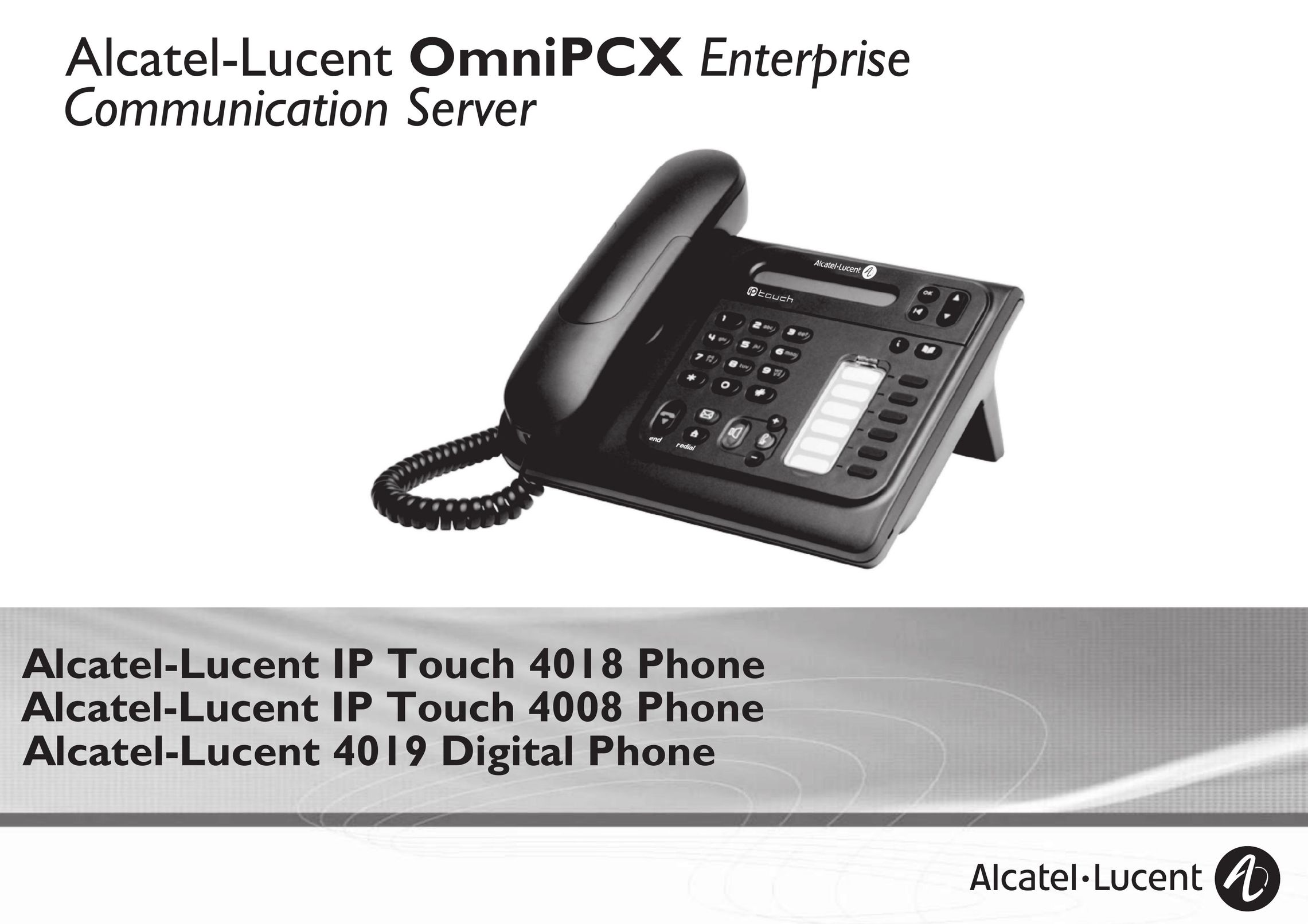 Alcatel-Lucent 4019 Digital Telephone User Manual