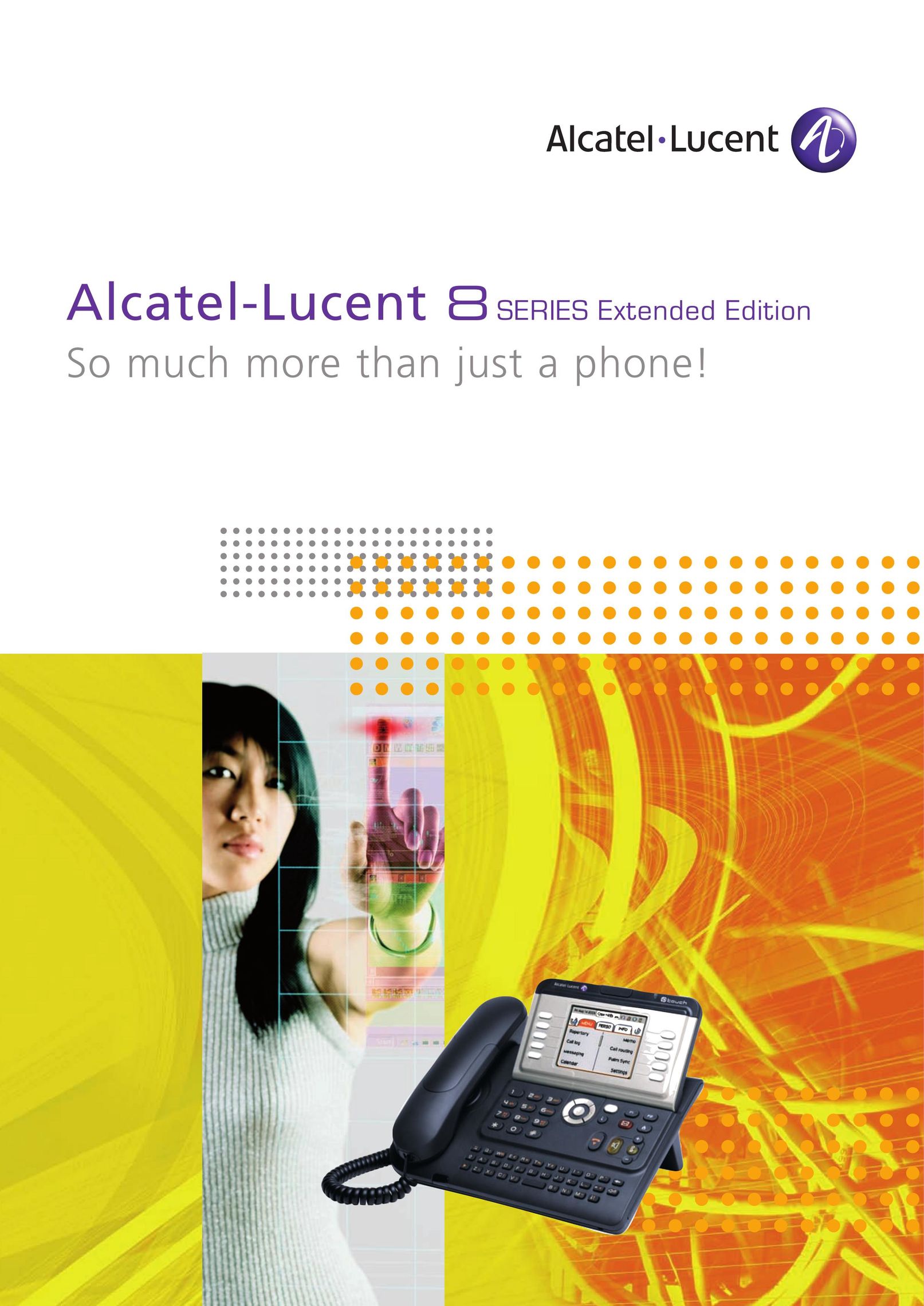 Alcatel-Lucent 8 Series Telephone User Manual