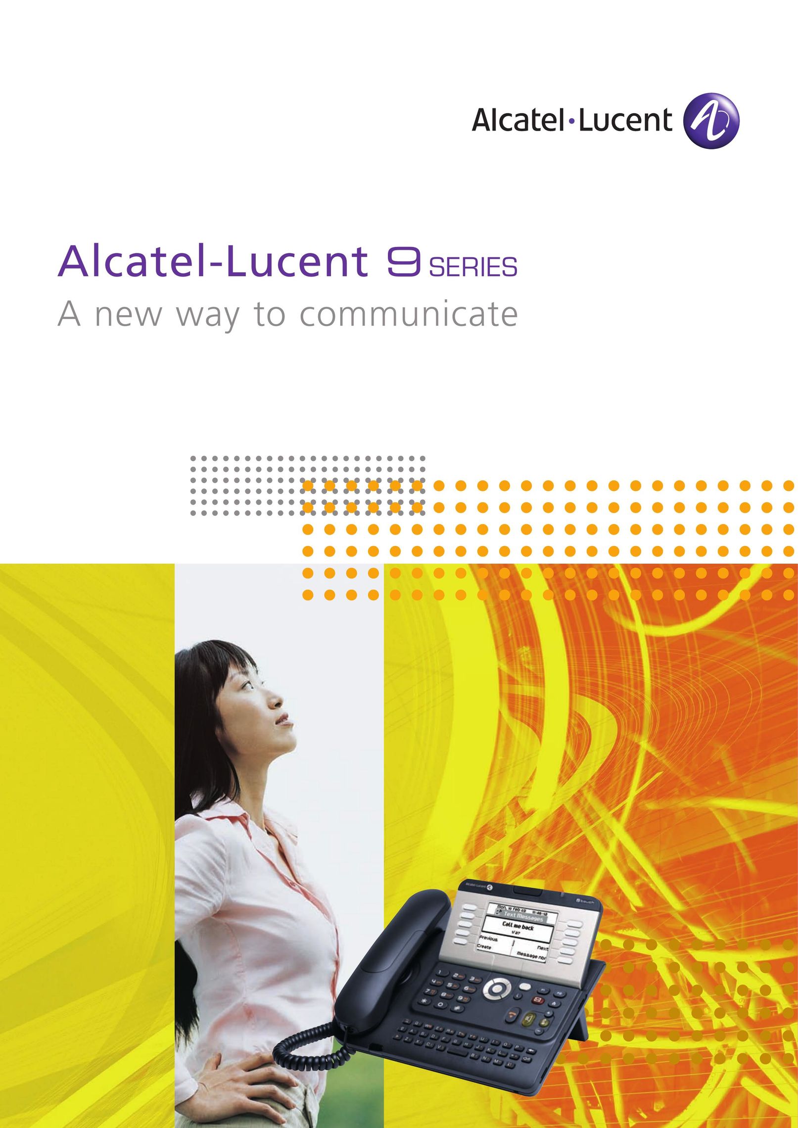 Alcatel-Lucent 9 Series Telephone User Manual