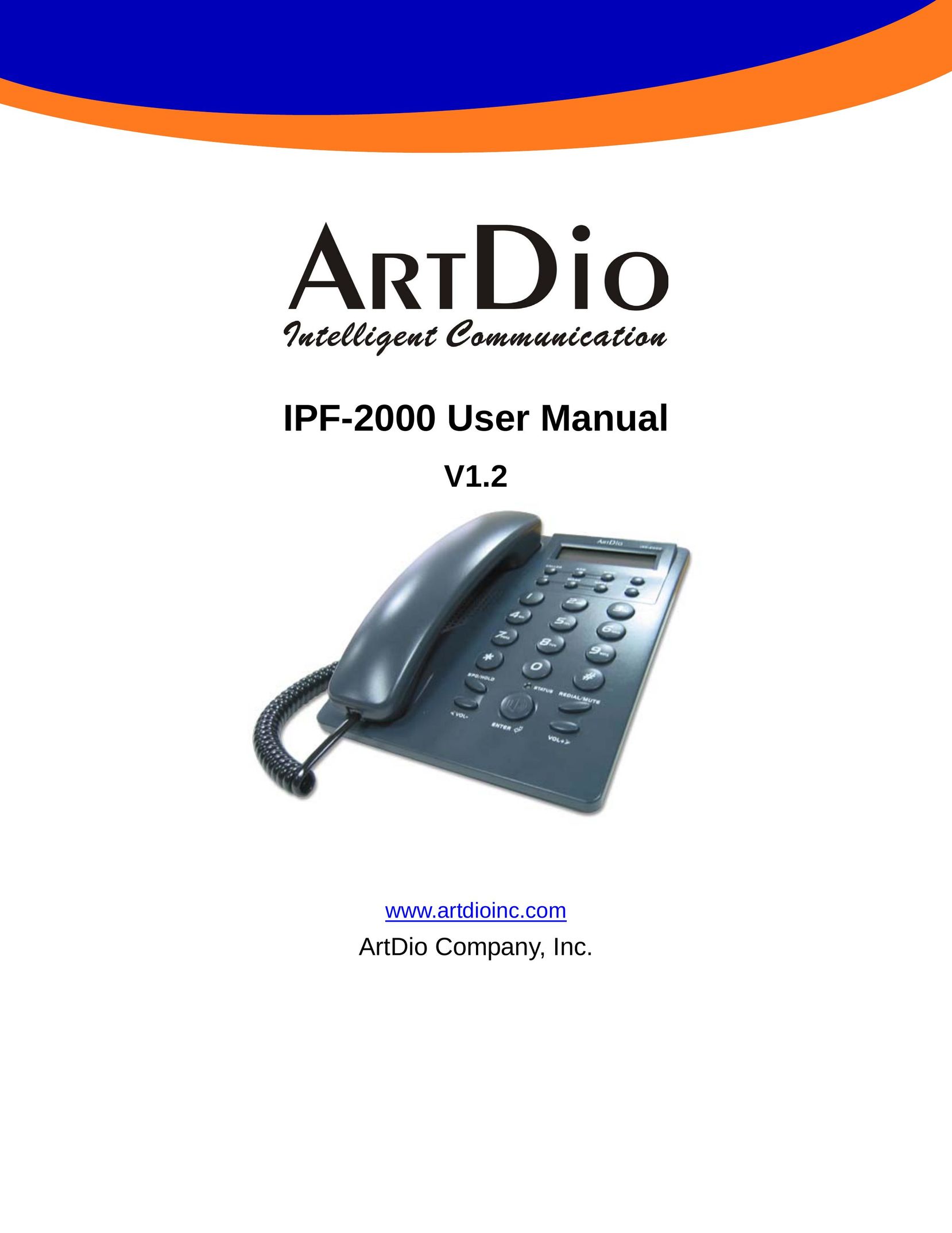 ArtDio IPF-2000 Telephone User Manual