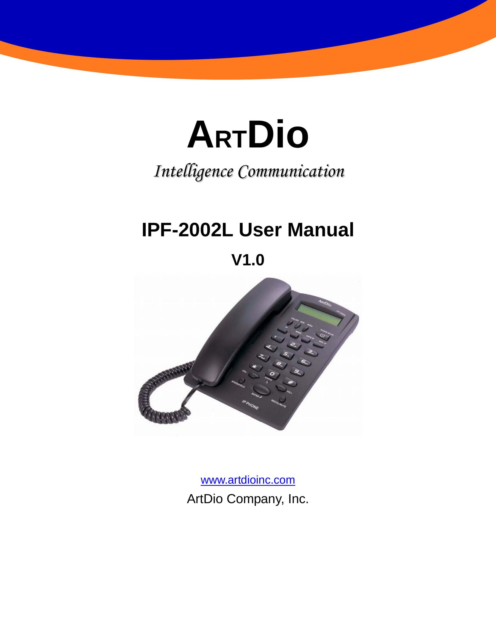 ArtDio IPF-2000L Telephone User Manual