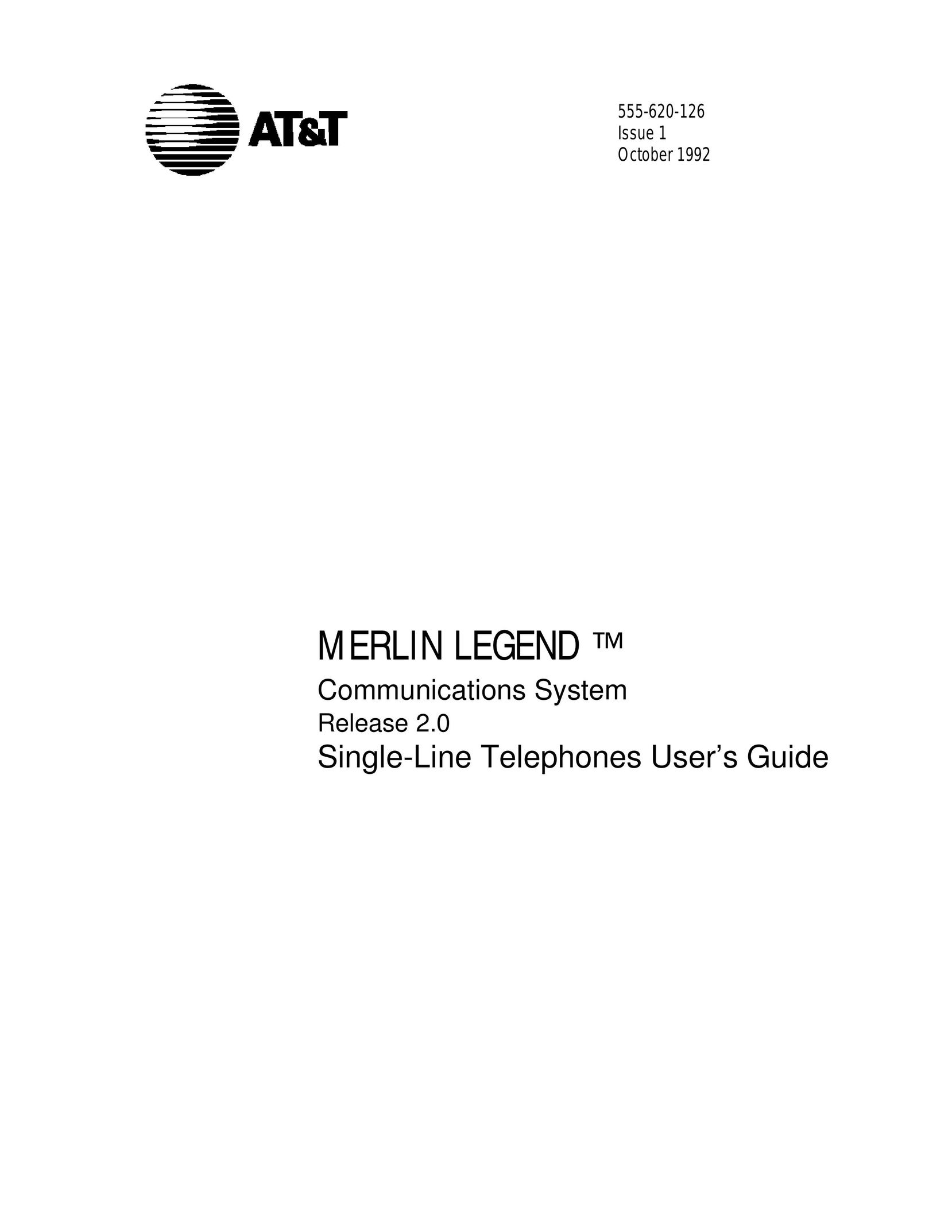 AT&T 555-620-126 Telephone User Manual