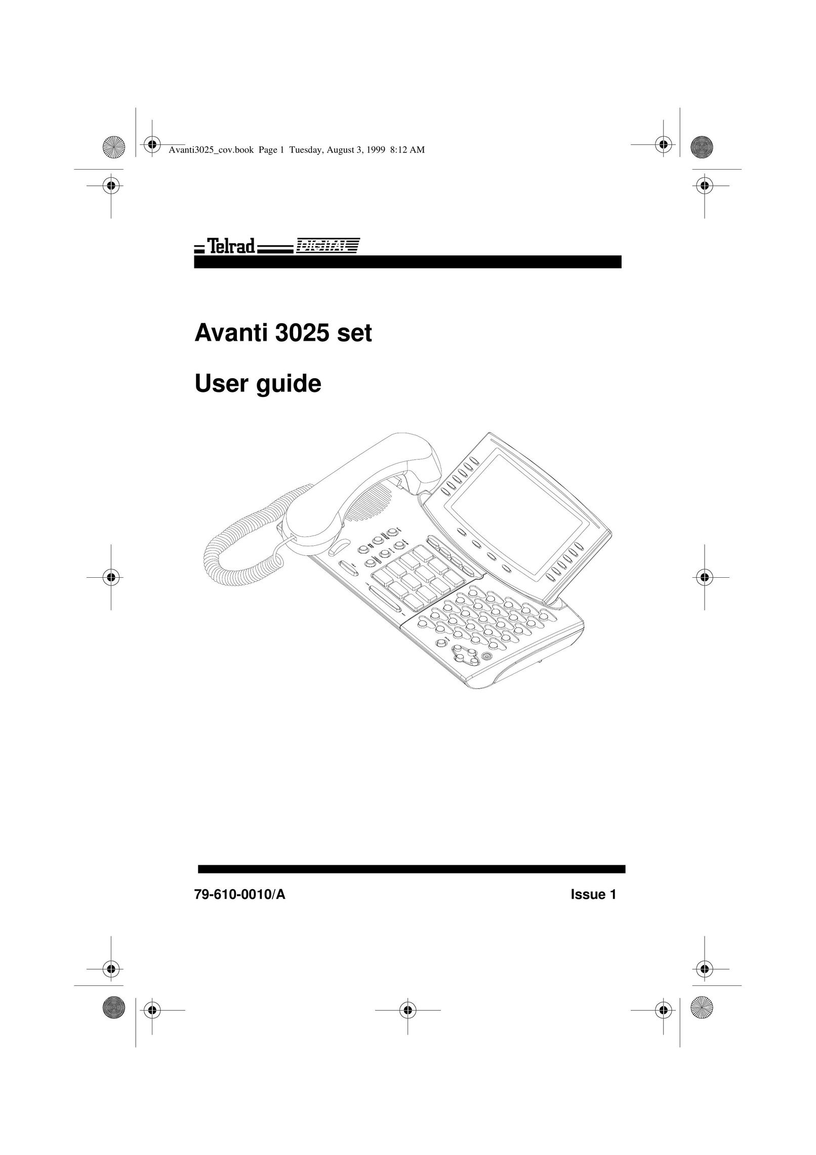 Avanti 3025 Telephone User Manual